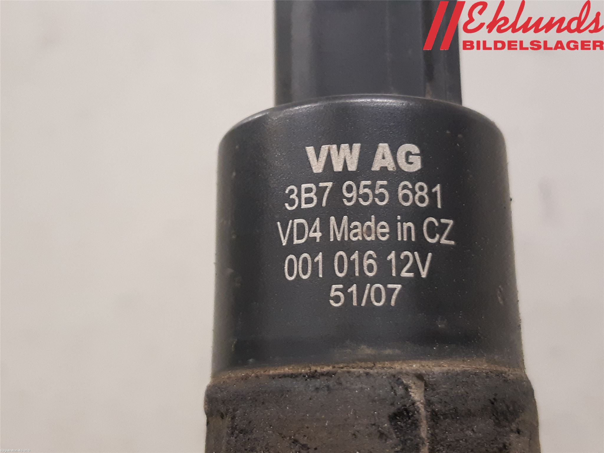 Audi A6/S6     05-11 Spolarpump Högtryck