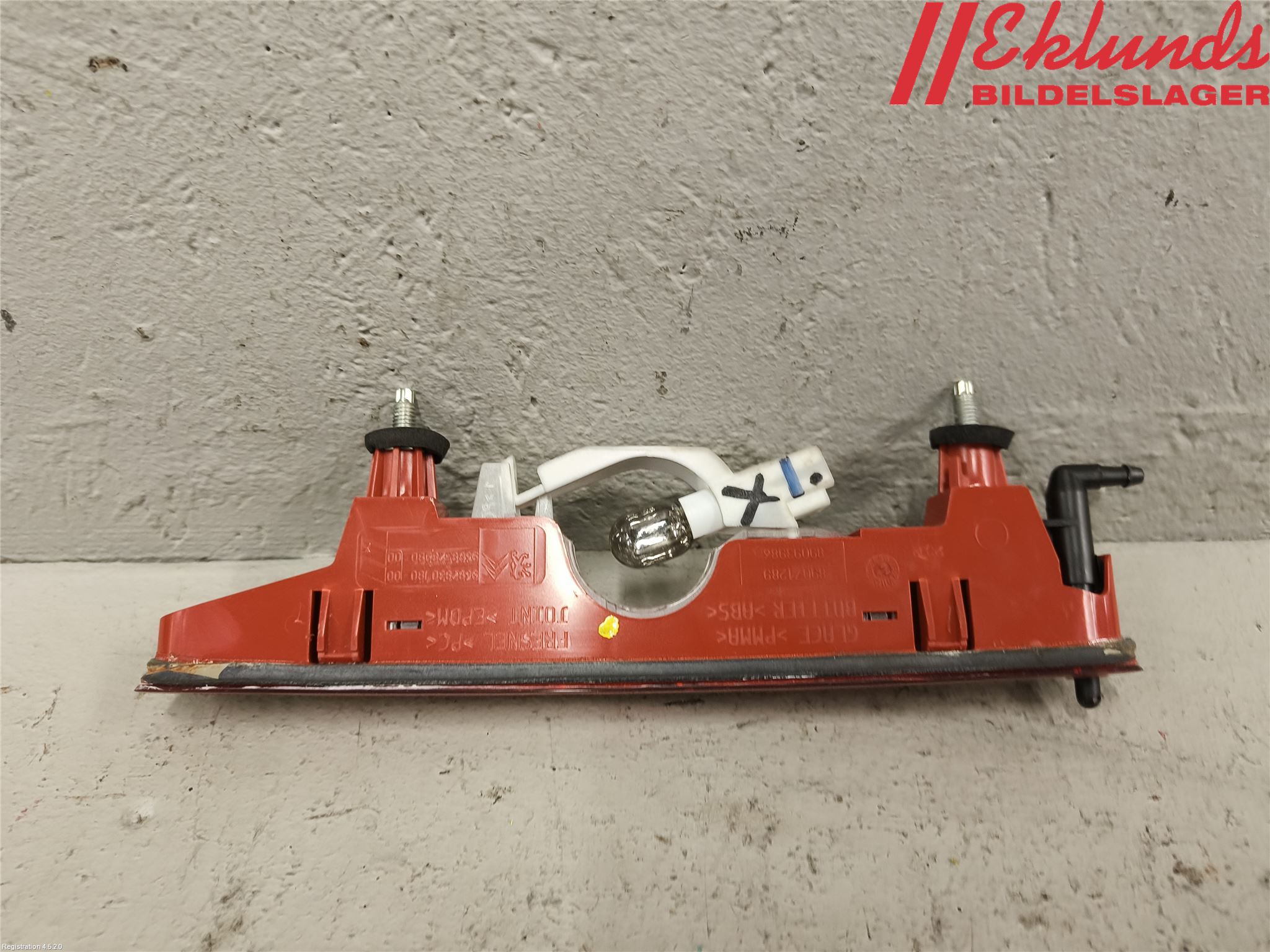 Citroen BERLINGO 08-18 Bromsljus Bakruta