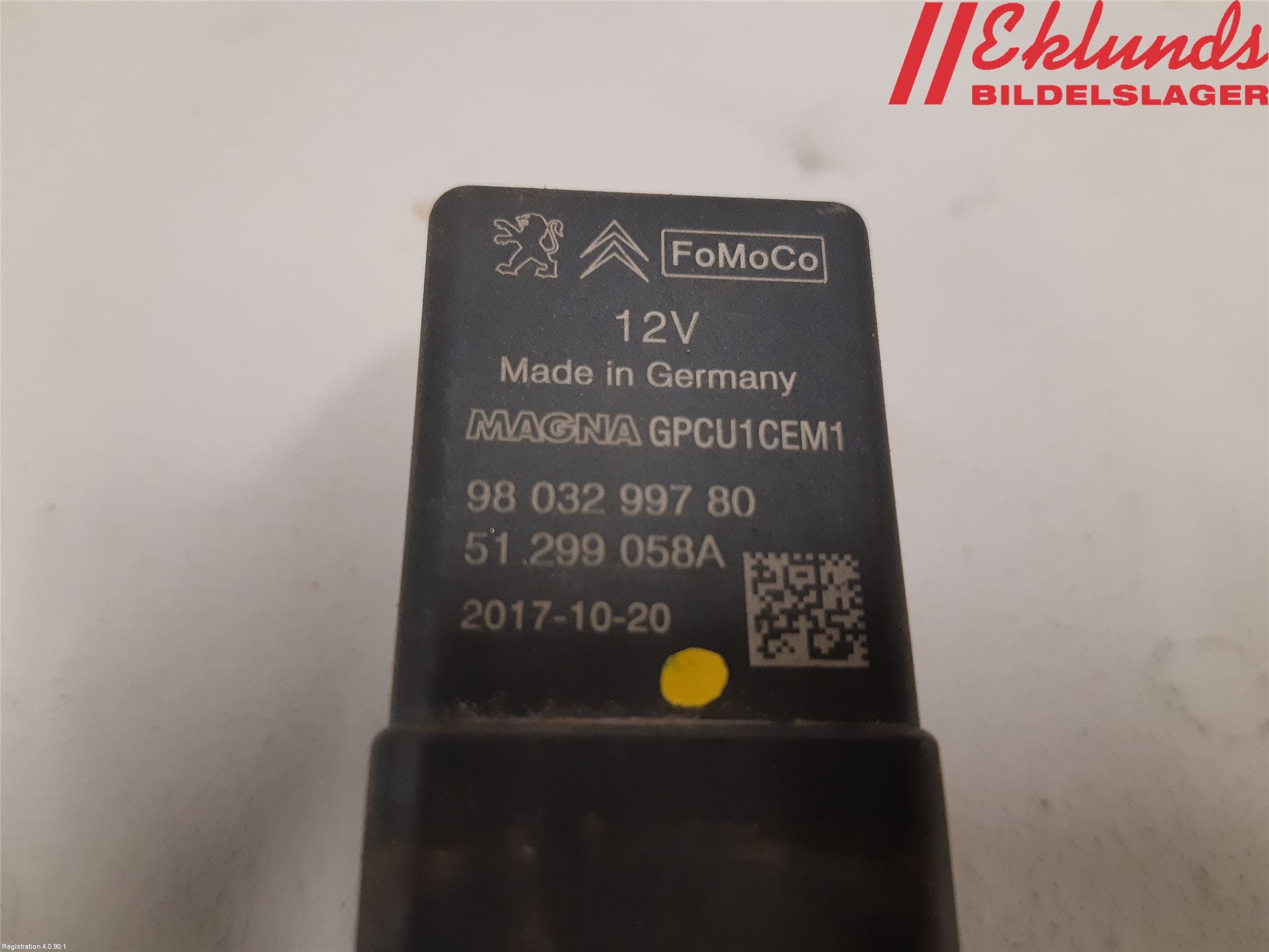 Ford MONDEO 15-22 Relä Glödning Diesel