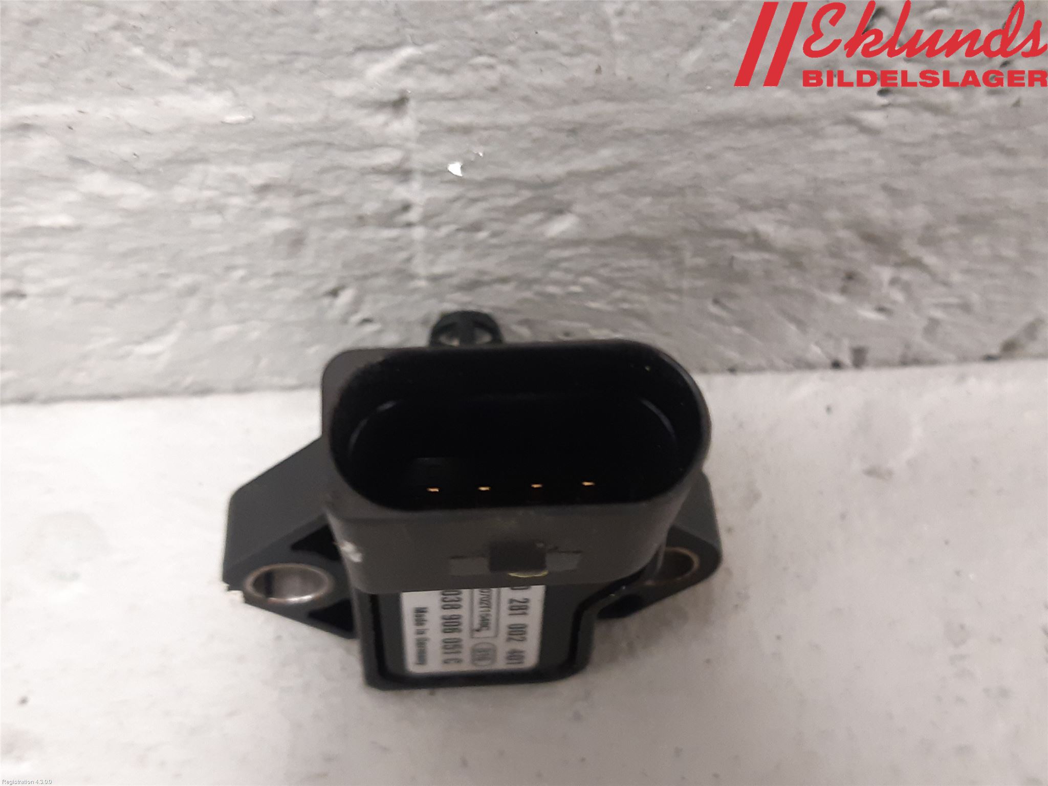 Volkswagen VW TOUAREG 7P 11-18 Givare Laddluftstryck