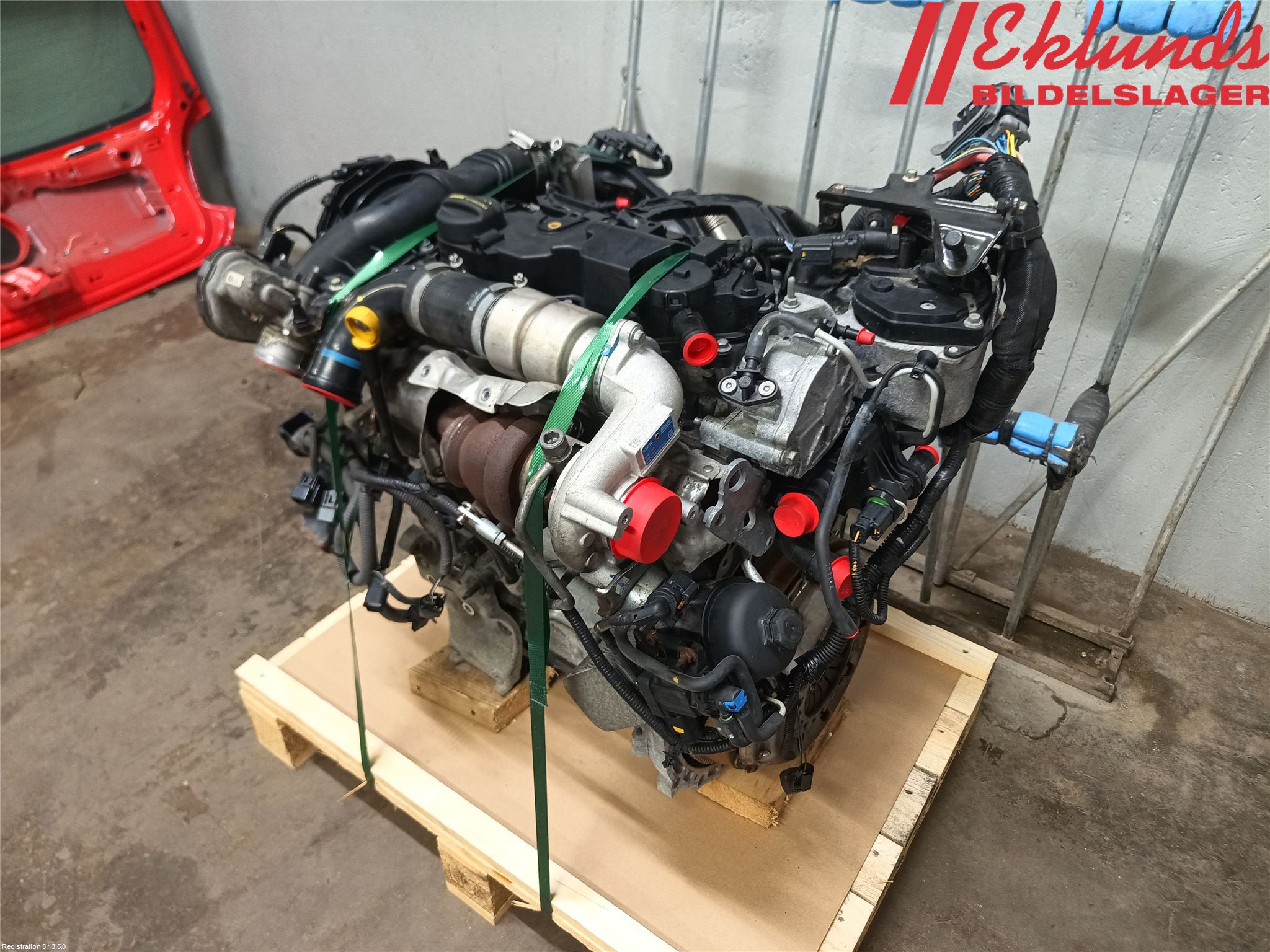 Ford FIESTA 13-17 Motor Diesel
