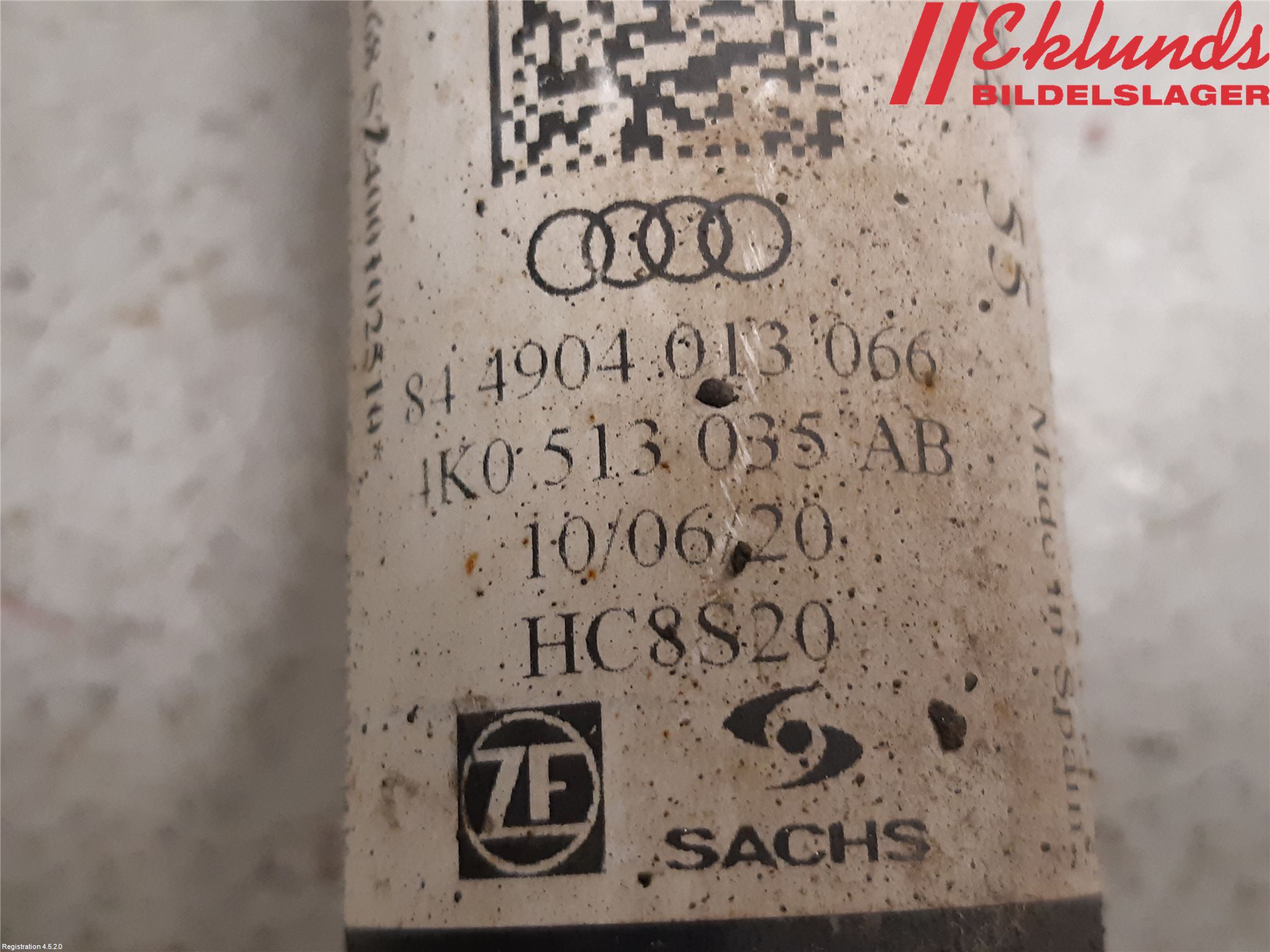 Audi A6 F2/C8 19- Stötdämpare Bak