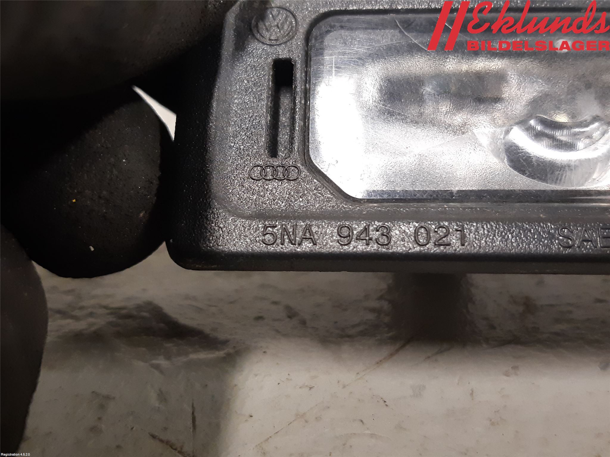 Volkswagen VW CADDY 16-20 Skylt Belysning