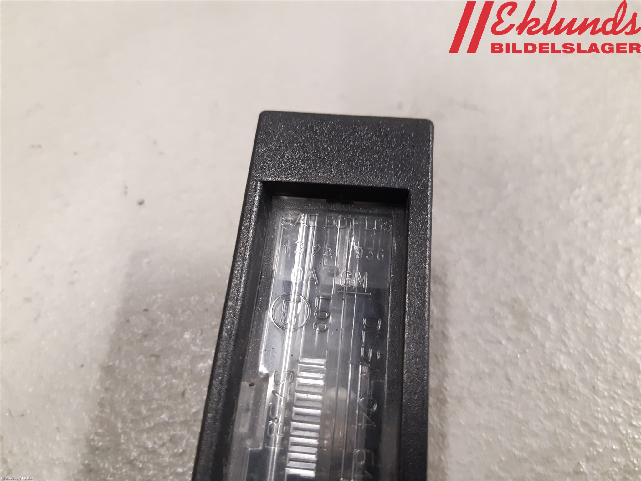 Opel ASTRA K 16-22 Skylt Belysning