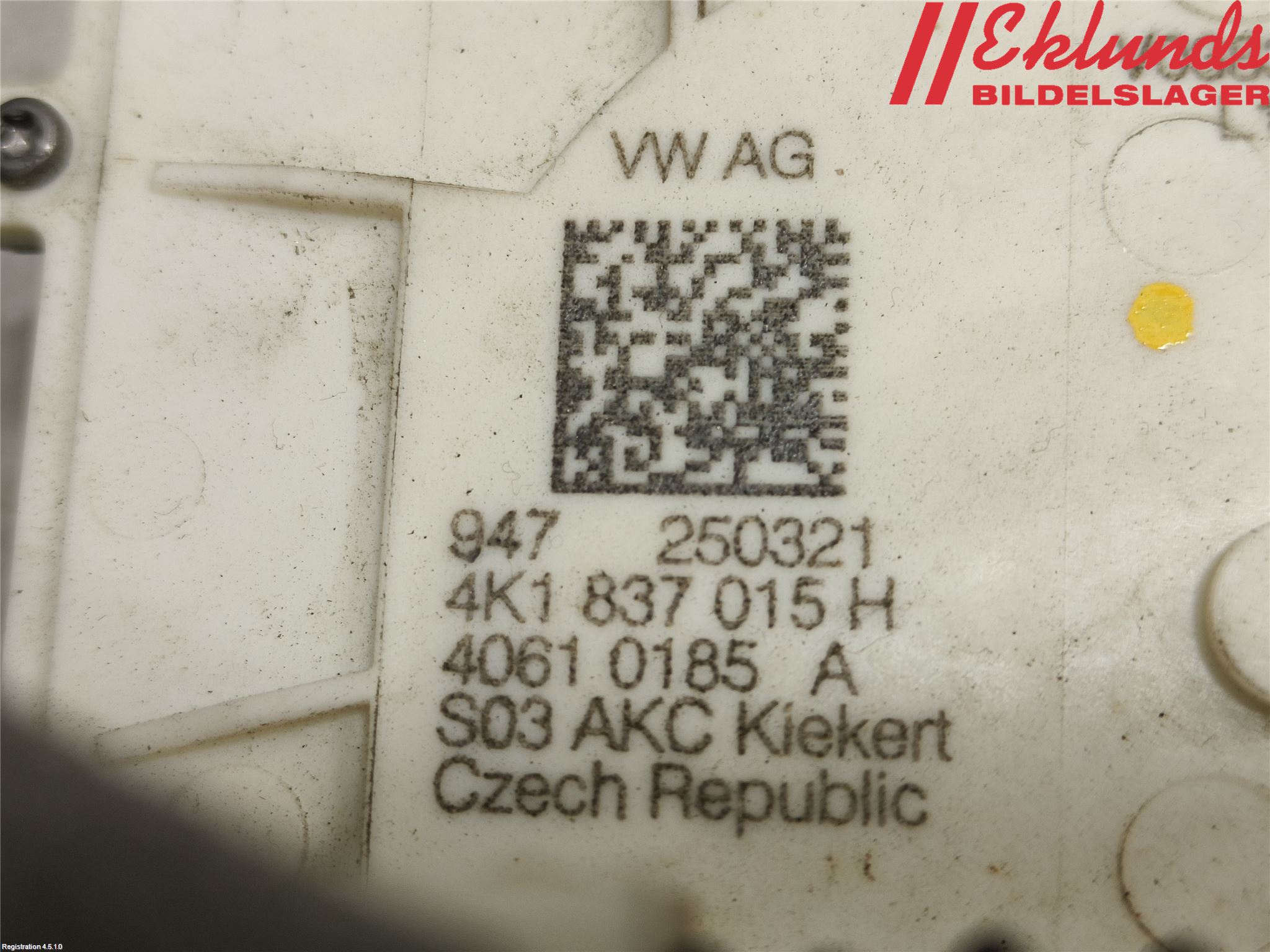 Audi A6 F2/C8 19- Låskista-Dörrlås