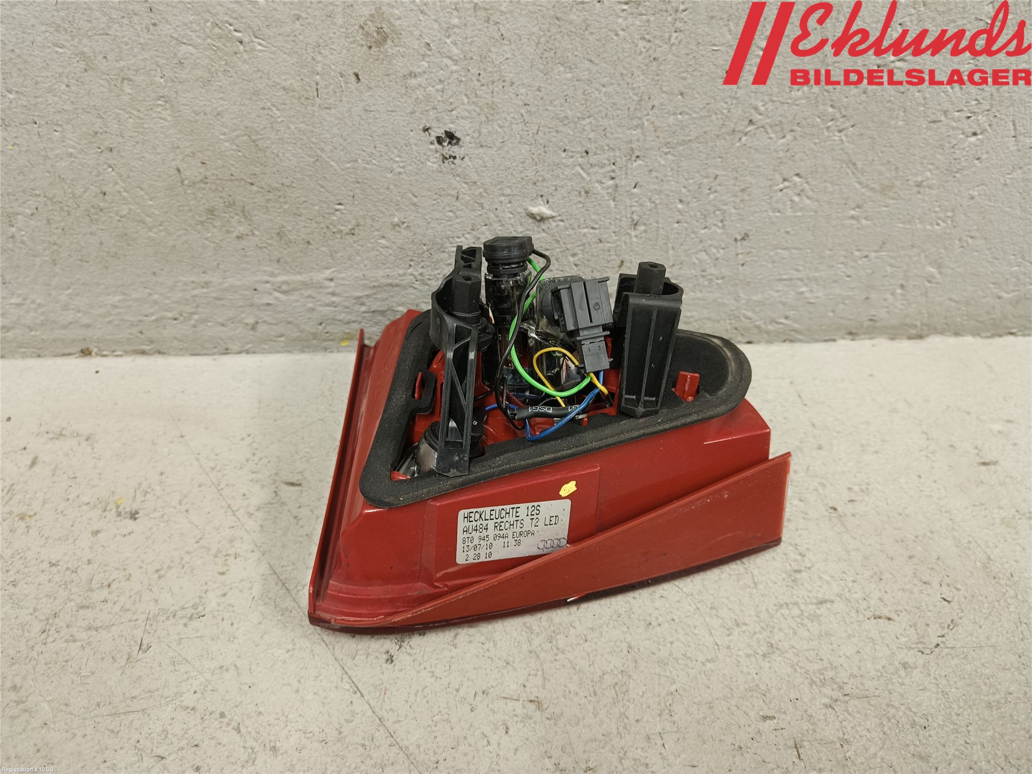 Audi A5 07-16 Bakljus Lucka Hö