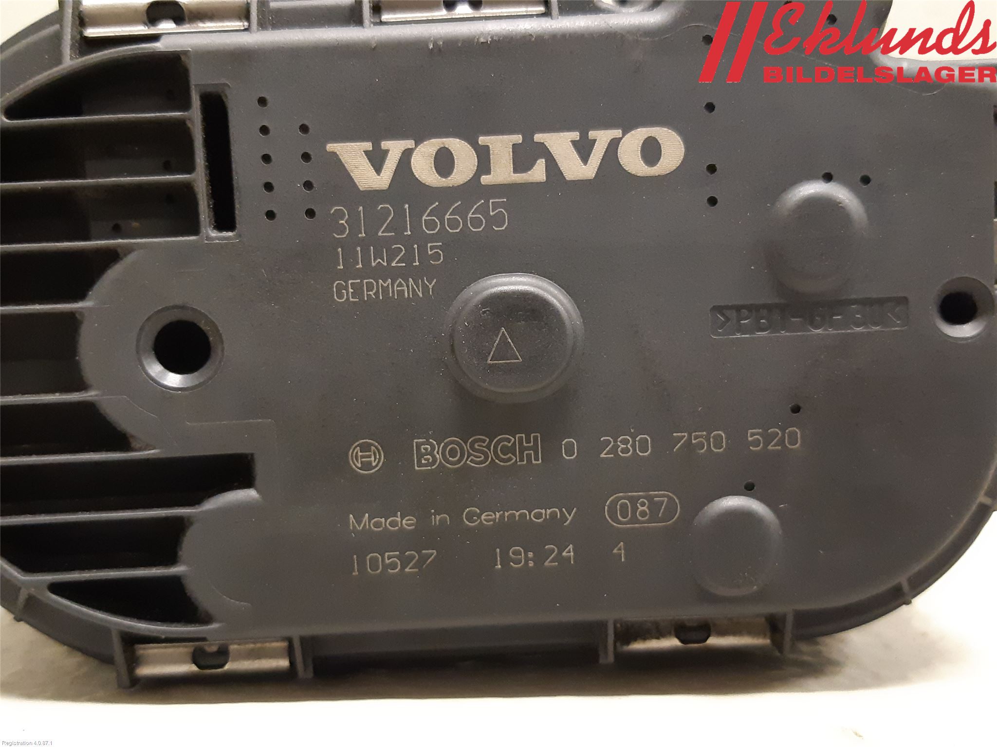 Volvo V60 11-13 Injspjällhus