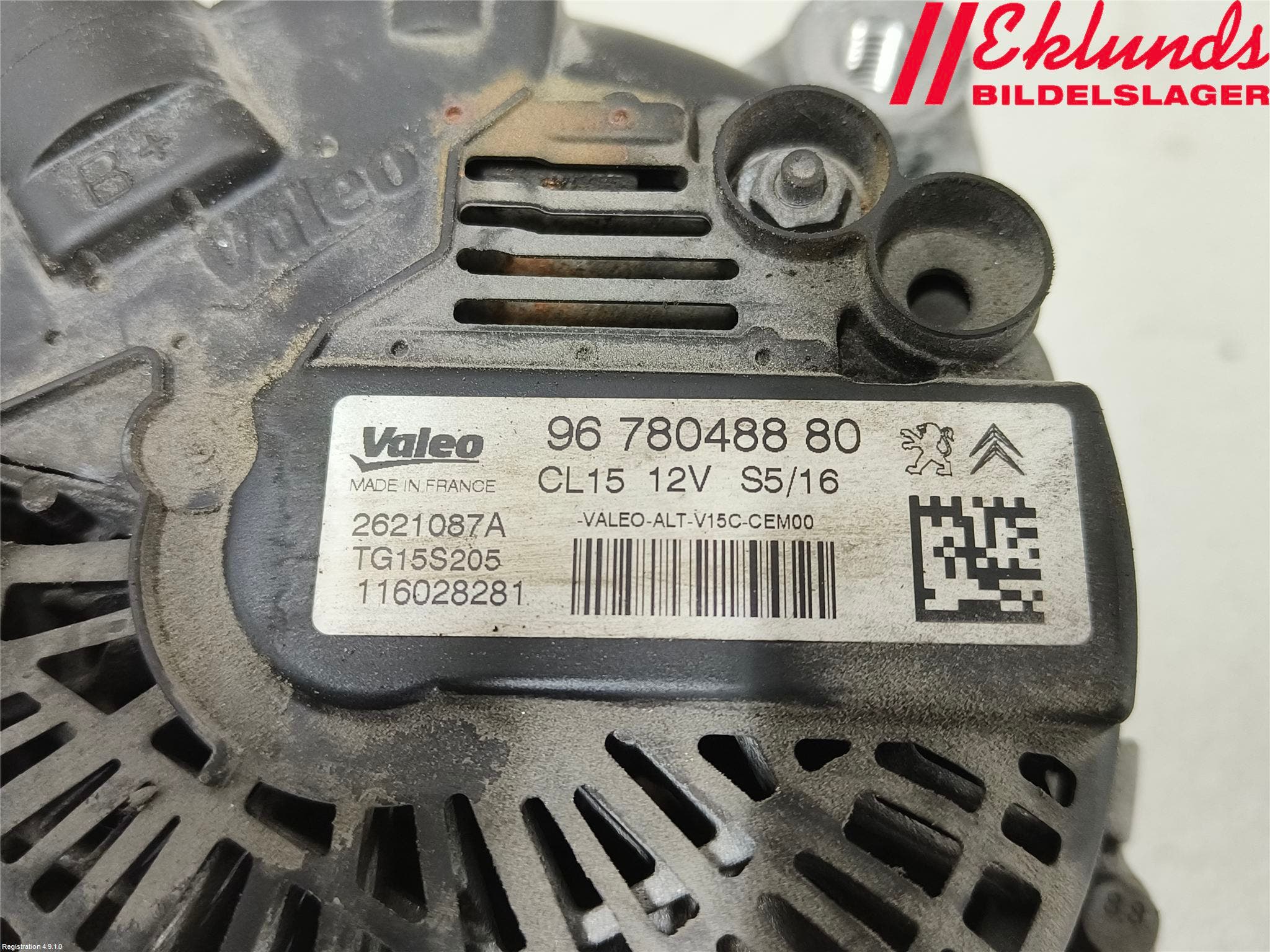 Peugeot EXPERT 15-16 Generator