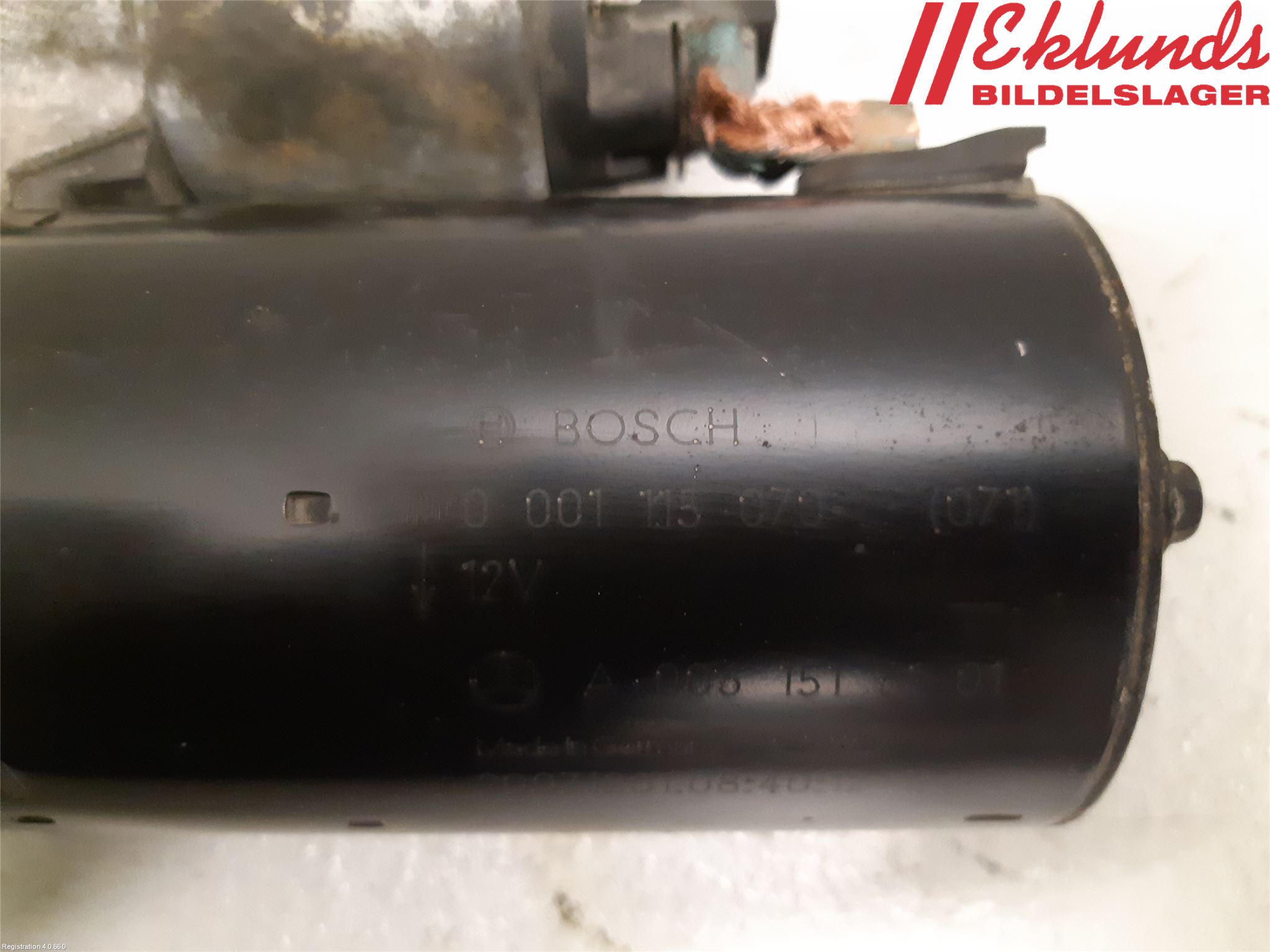 Mercedes-Benz MB C-KLASS (W204) 07-15 Startmotor Diesel