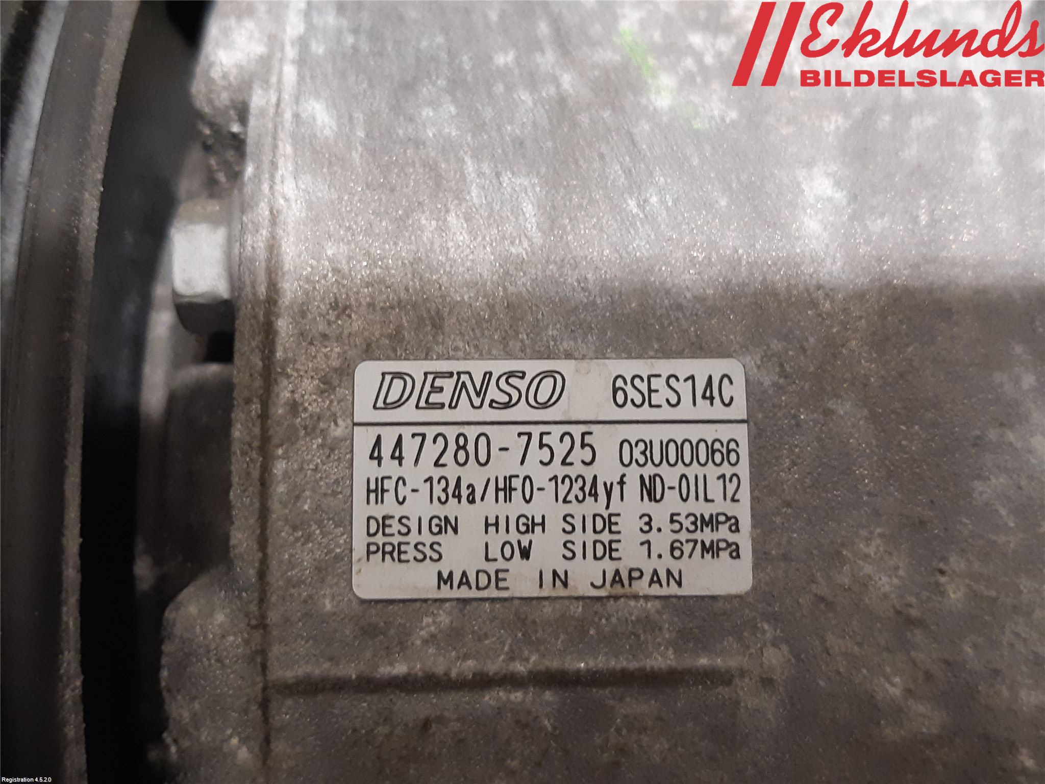 Toyota RAV4 13-18 Ac Kompressor