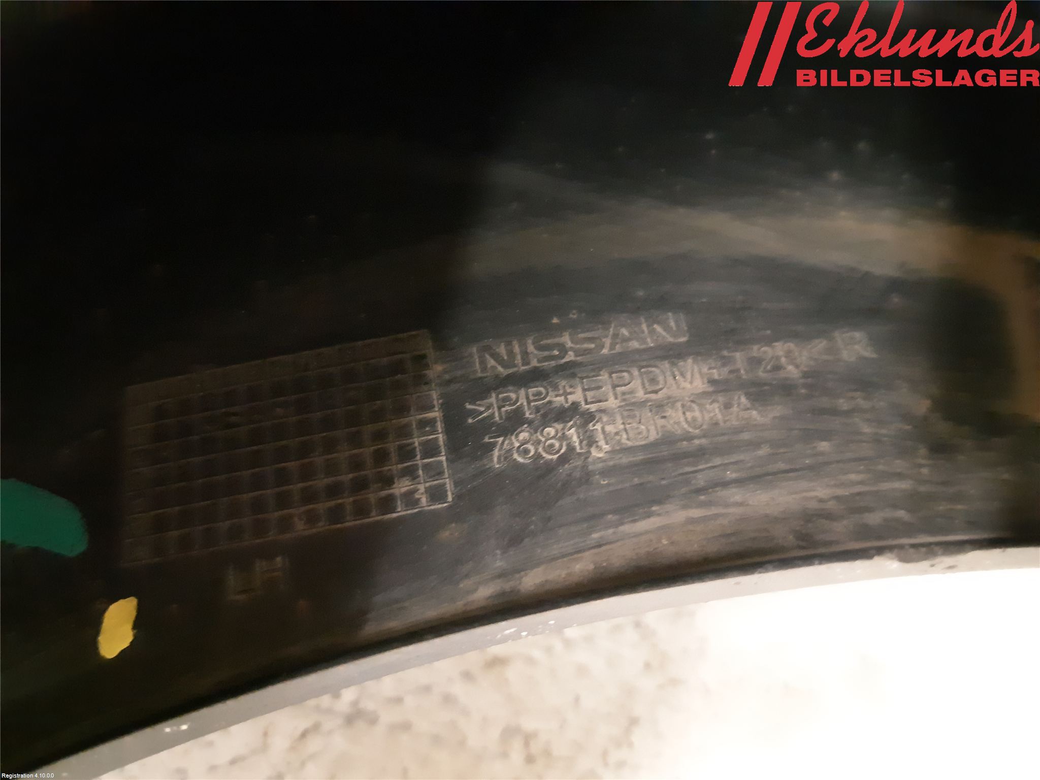 Nissan QASHQAI   07-10 Stänkskydd