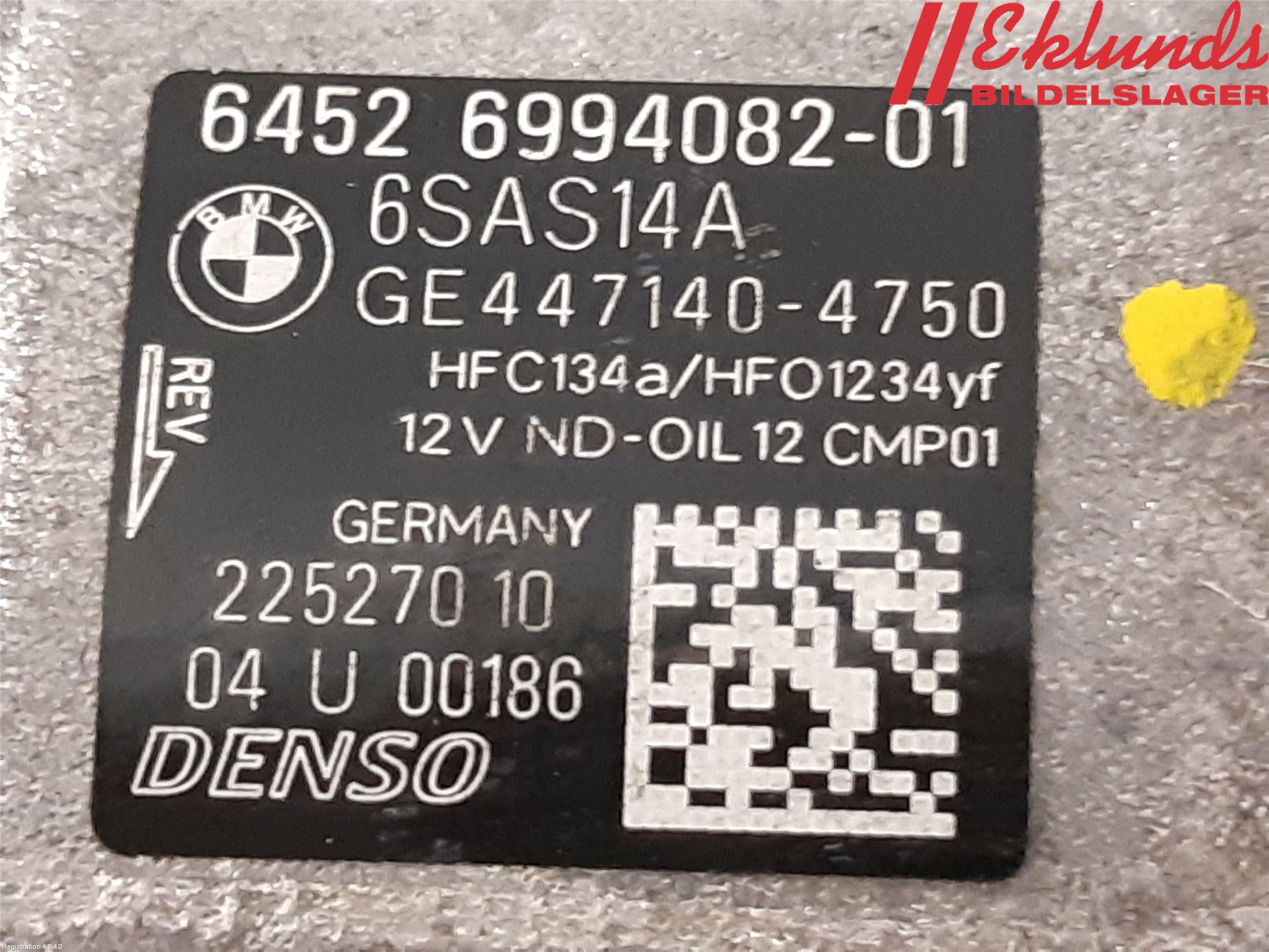 BMW X3 G01 18- Ac Kompressor