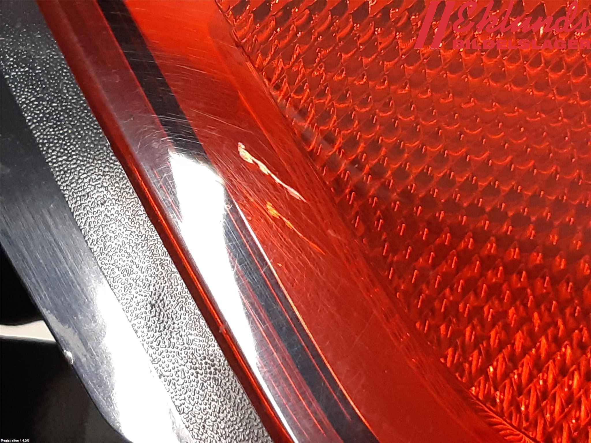 Nissan QASHQAI 14-17 Bakljus Lucka Hö
