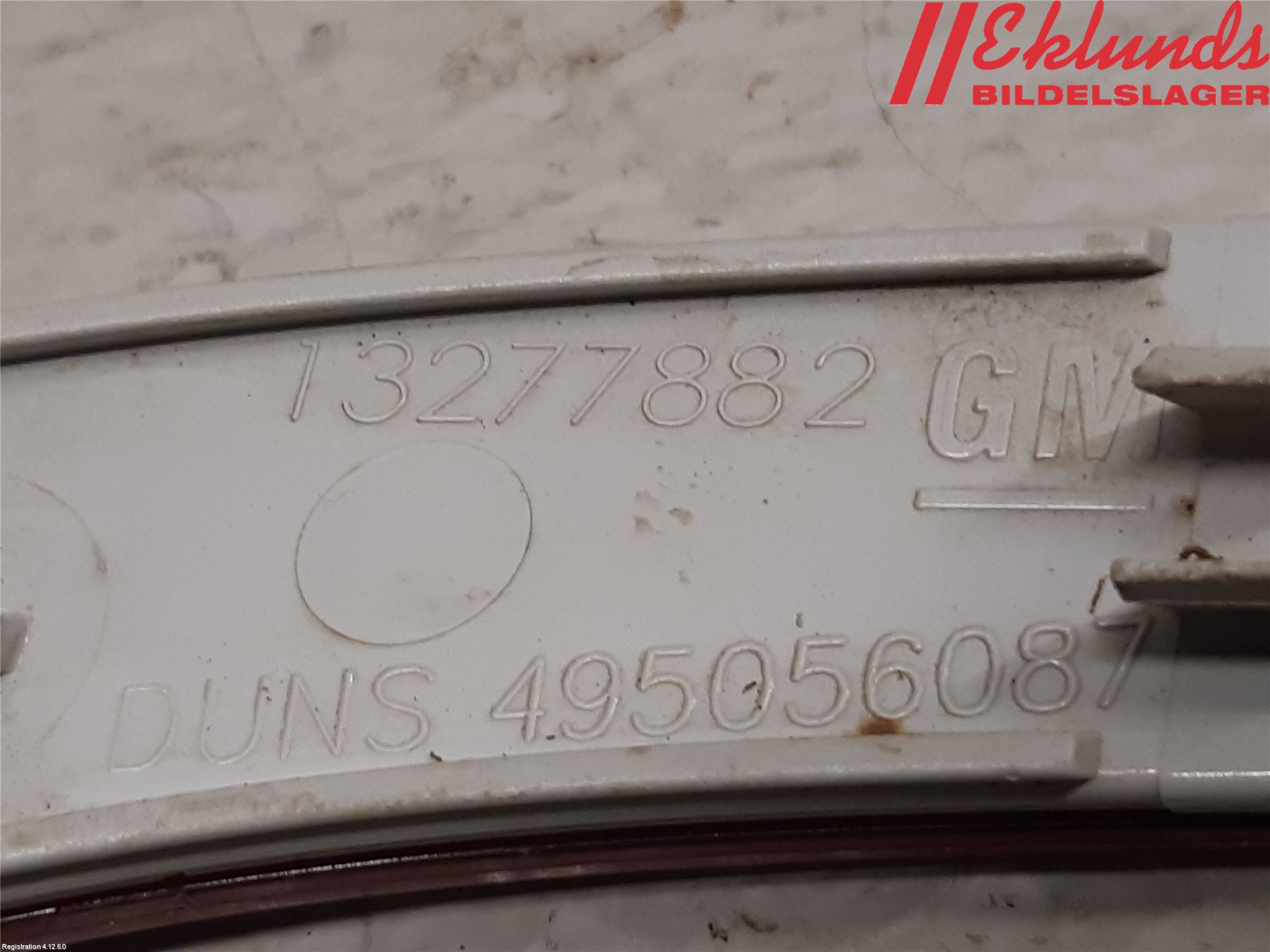 Opel INSIGNIA 09-16 Dimljus/Reflex Bak