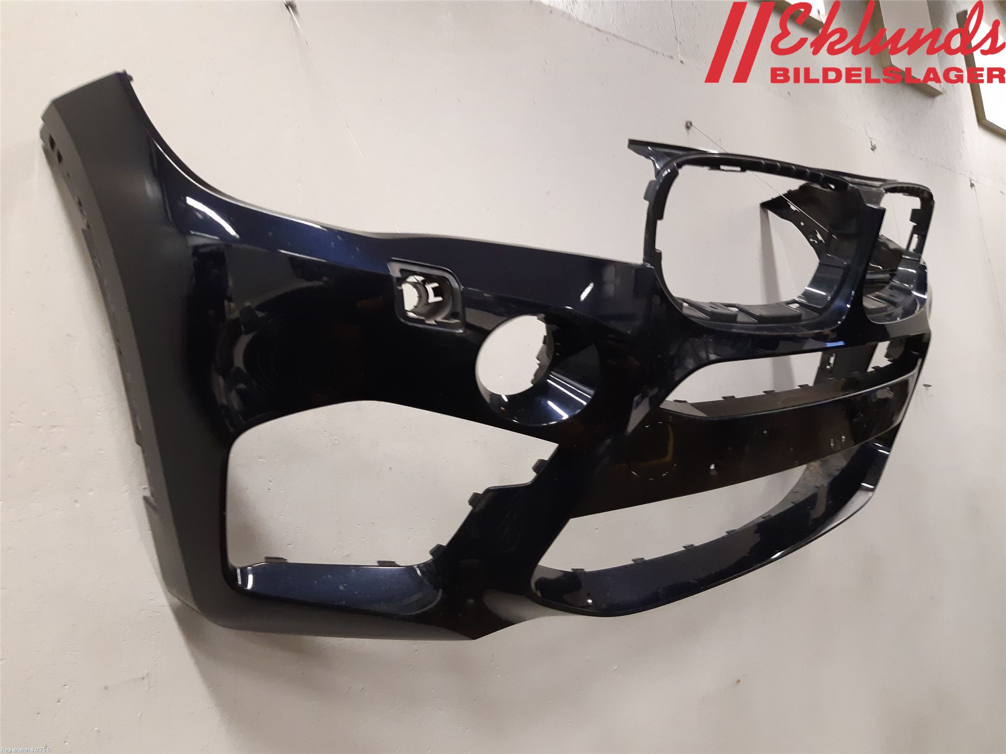 BMW X6 F16 14-19 Stötfångarbeklädnad Fram