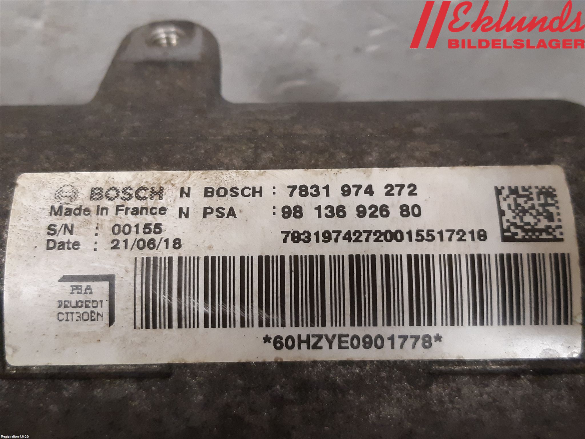 Peugeot EXPERT/E-EXPERT 17- Styrväxel Servo -Snäcka