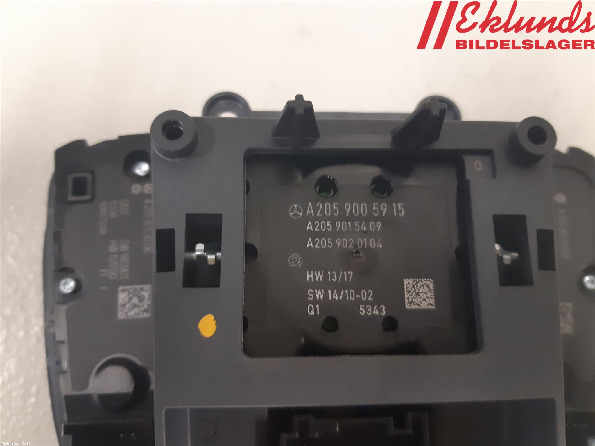 Mercedes-Benz MB C-KLASS (W205) 14-21 Strömställare Multifunktion