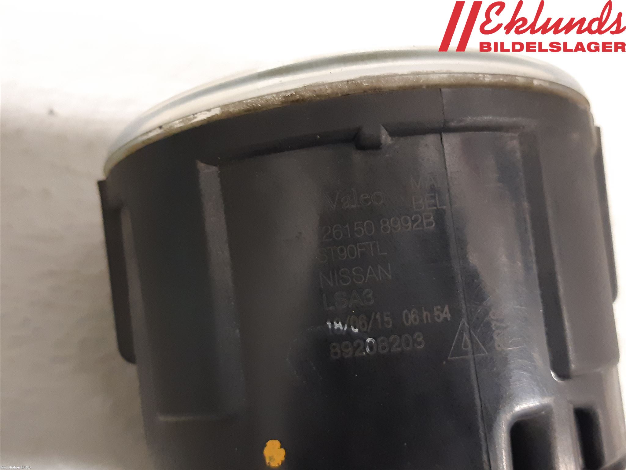 Nissan QASHQAI 14-17 Dimljus-Varselljus Fram