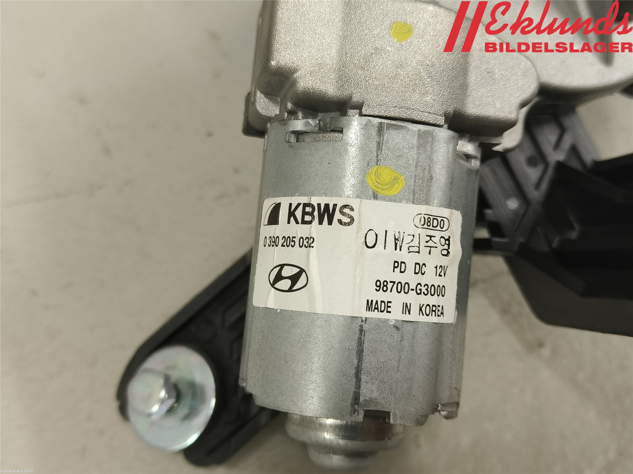 Hyundai i30 PD 17- Torkarmotor Baklucka