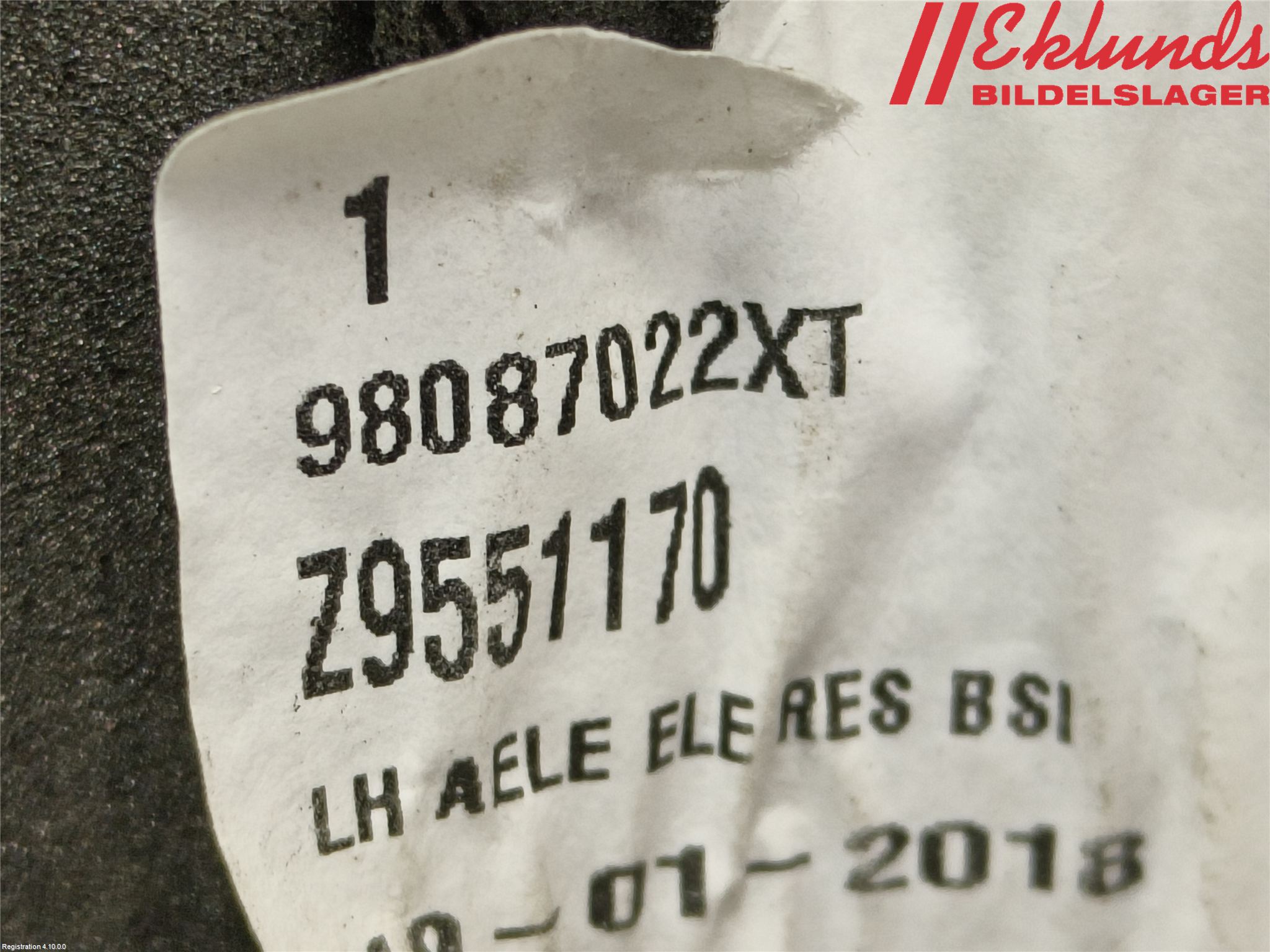 Toyota PROACE II 16- Spegel Yttre El Vä