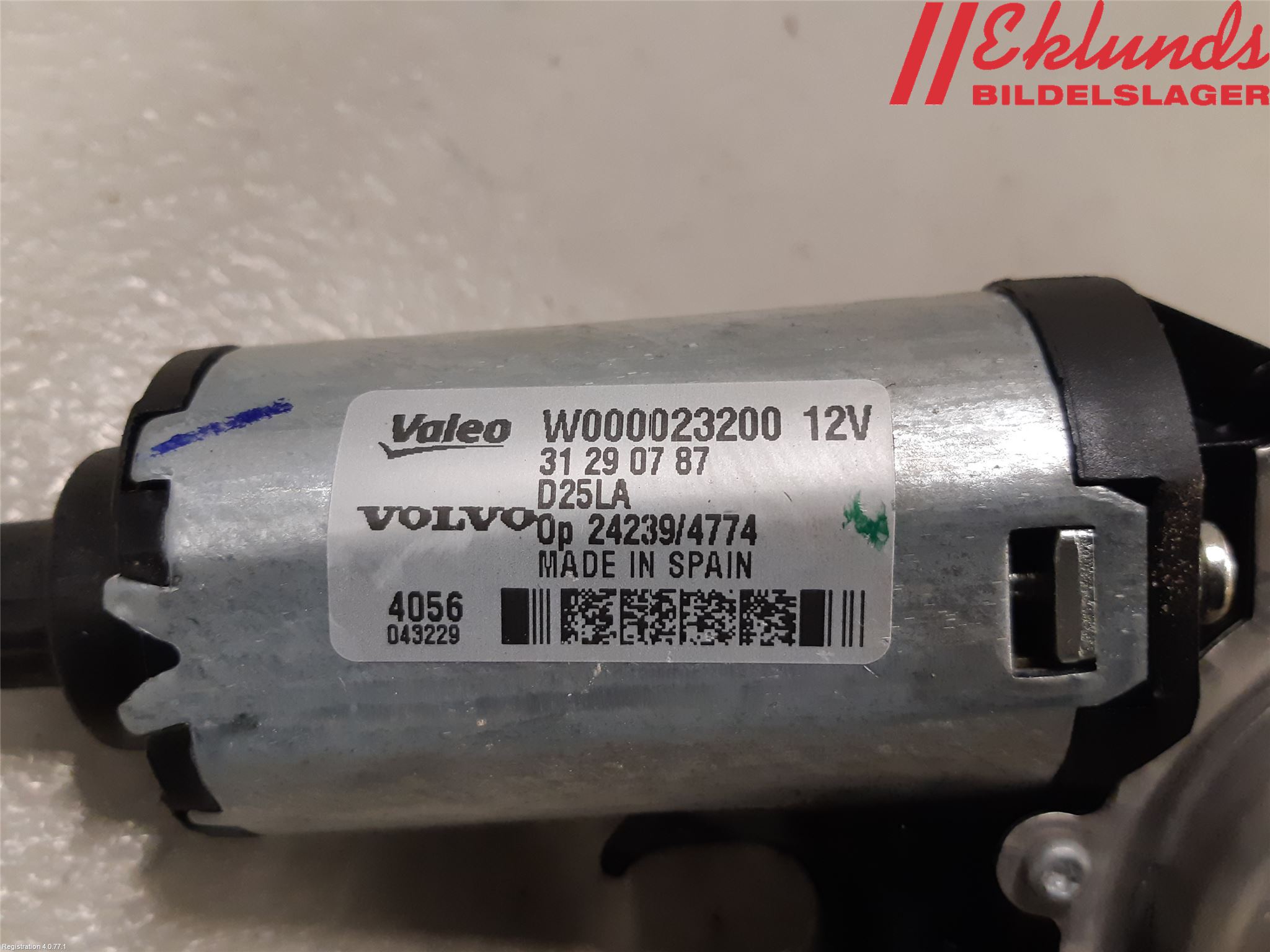 Volvo XC60 14-17 Torkarmotor Baklucka