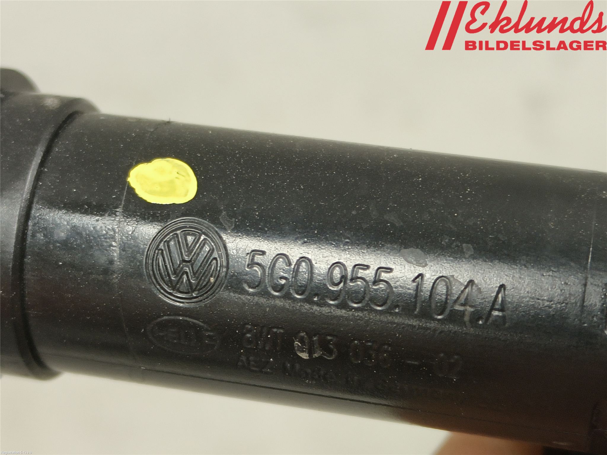 Volkswagen VW GOLF / E-GOLF VII 13-20 Spolarmunstycke Strålkastare