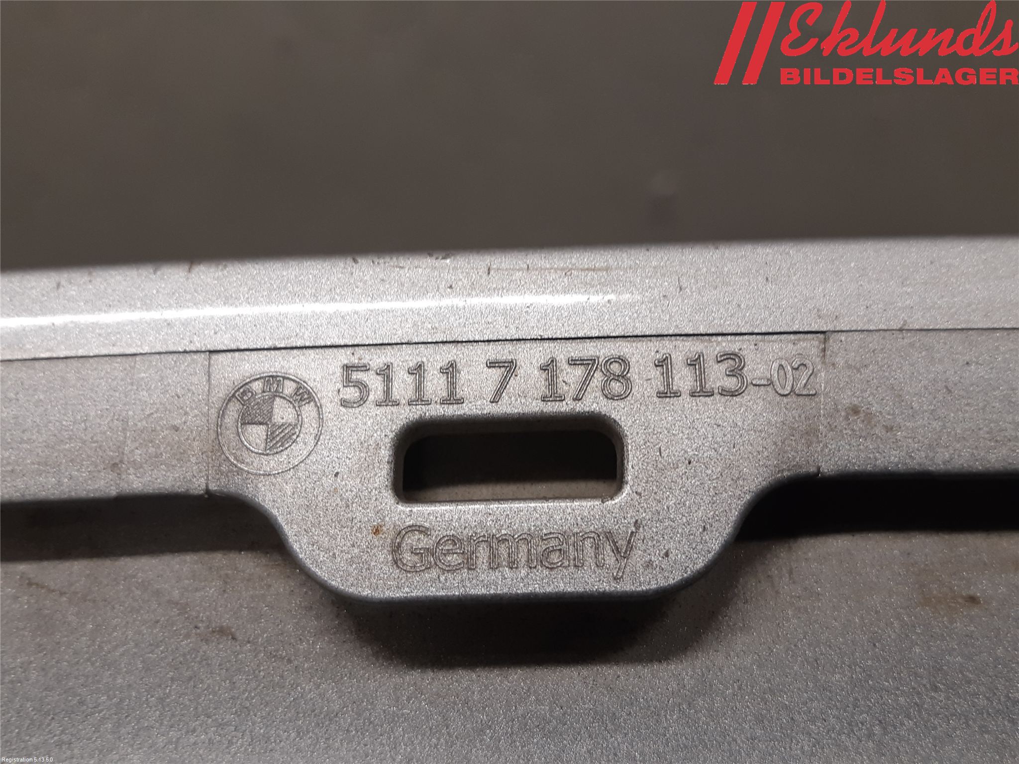 BMW 5 E60/61 Sed/Tou 02-10 Stöt Utfyllnad-List-Grill