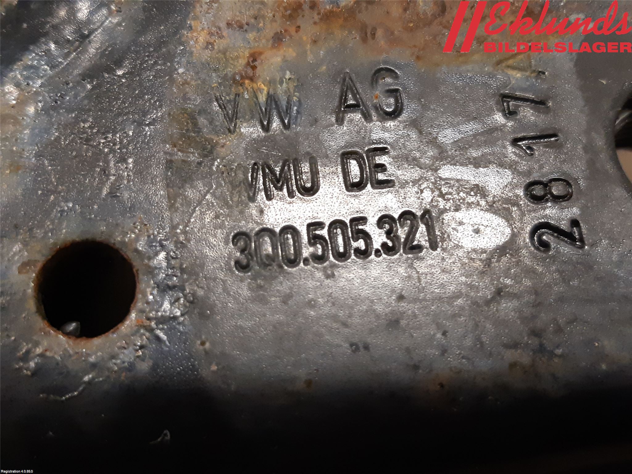 Volkswagen VW PASSAT 15-19 Bakaxelbalk