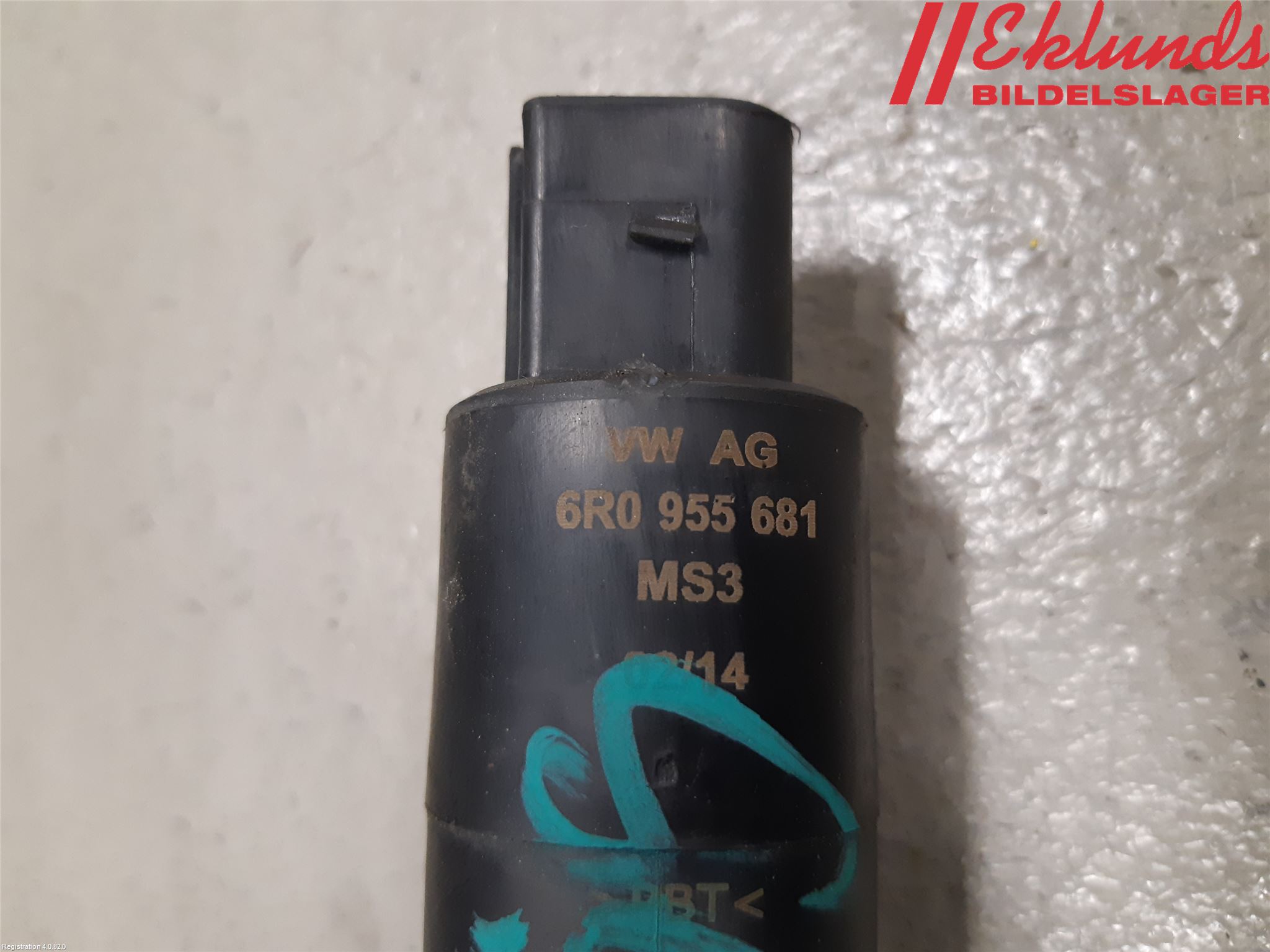 Skoda RAPID Spolarpump Högtryck