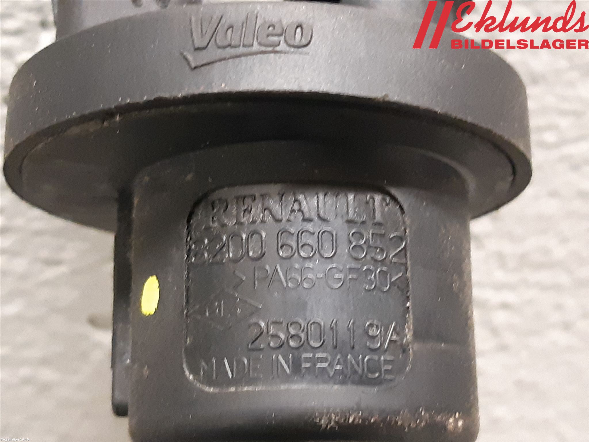 Renault CLIO IV 12-16 Vakuumventil