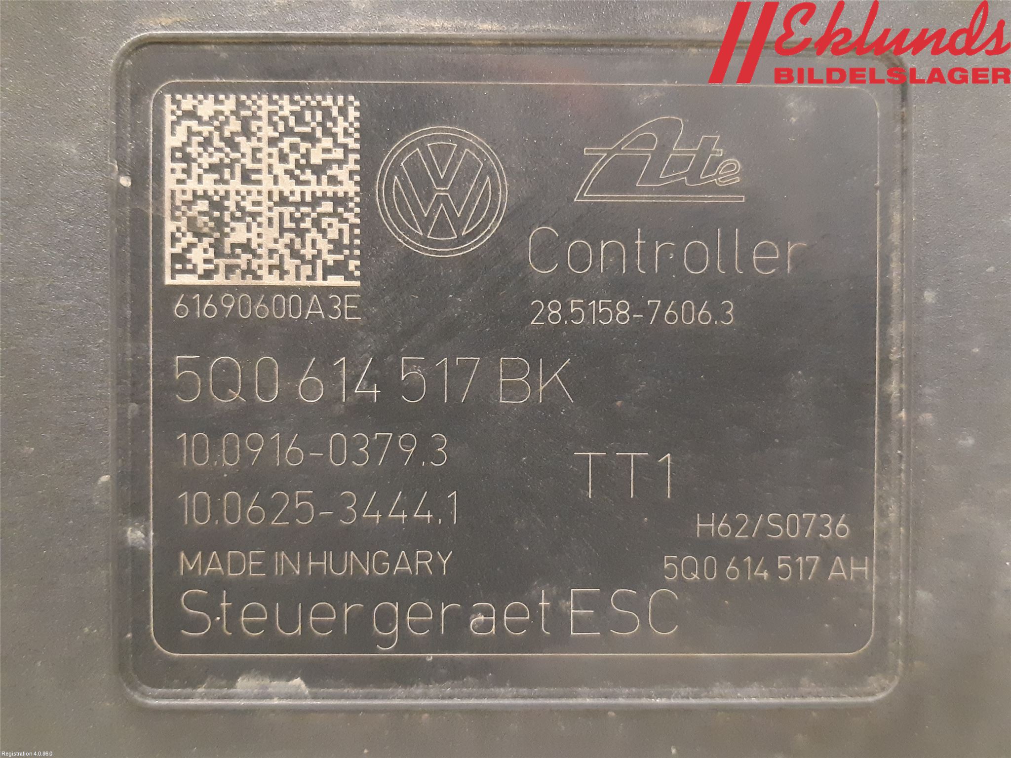 Skoda SUPERB 16-24 Abs Hydraulaggregat