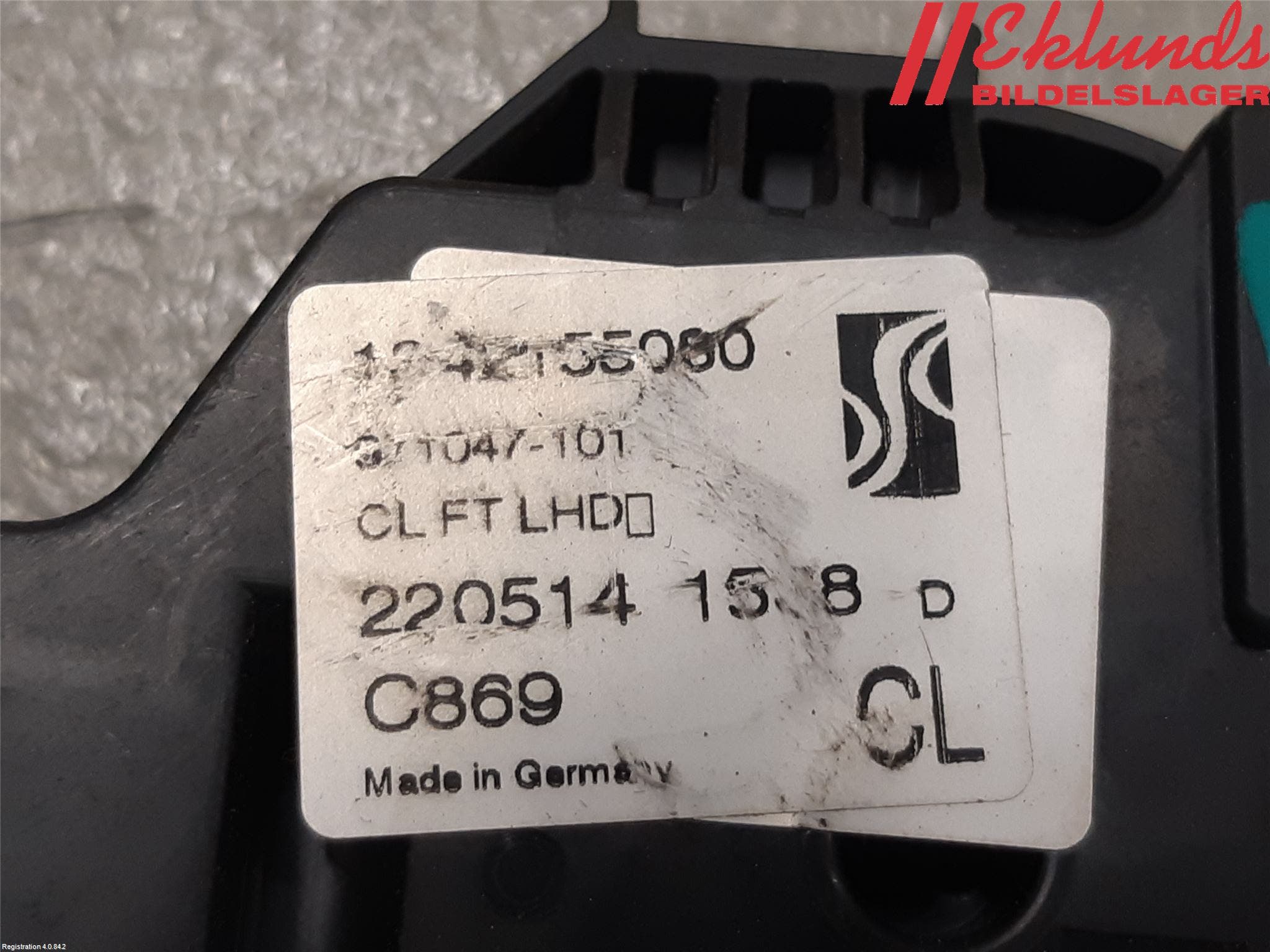 Fiat DUCATO 07-15 Låskista-Dörrlås