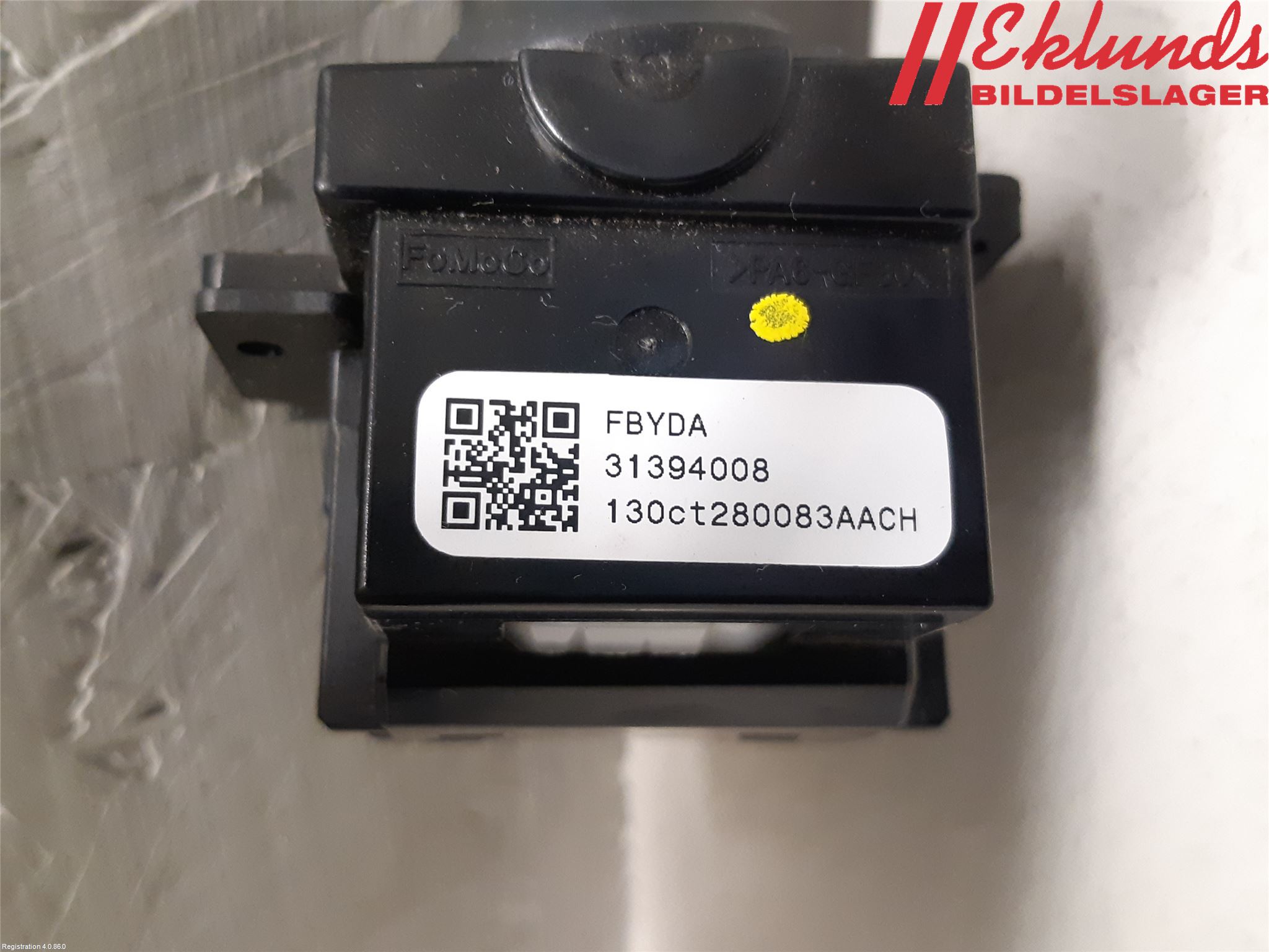 Volvo V70 14-16 Spak Torkar-Spolomk