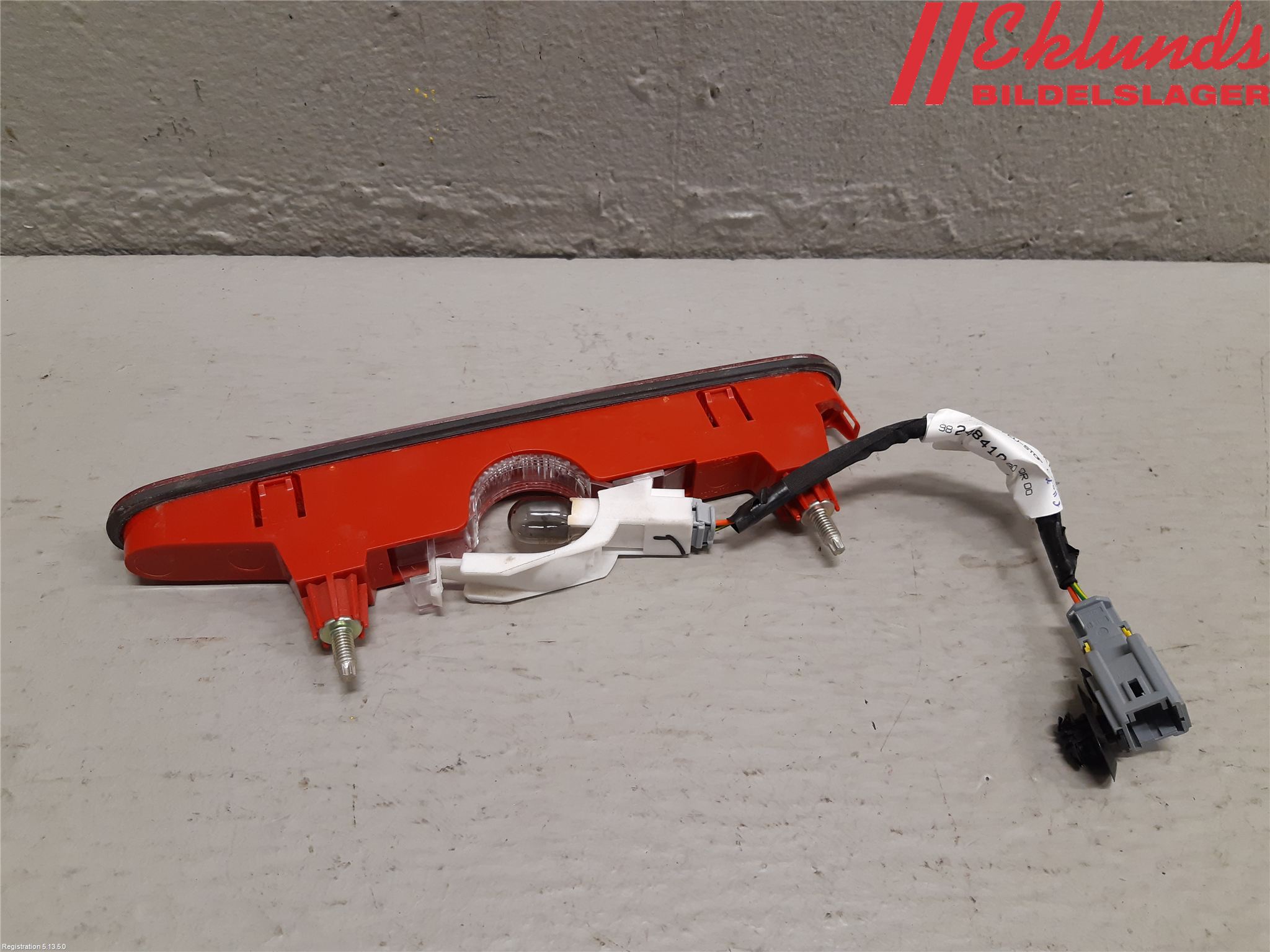 Peugeot PARTNER/E-PARTNER 19- Bromsljus Bakruta