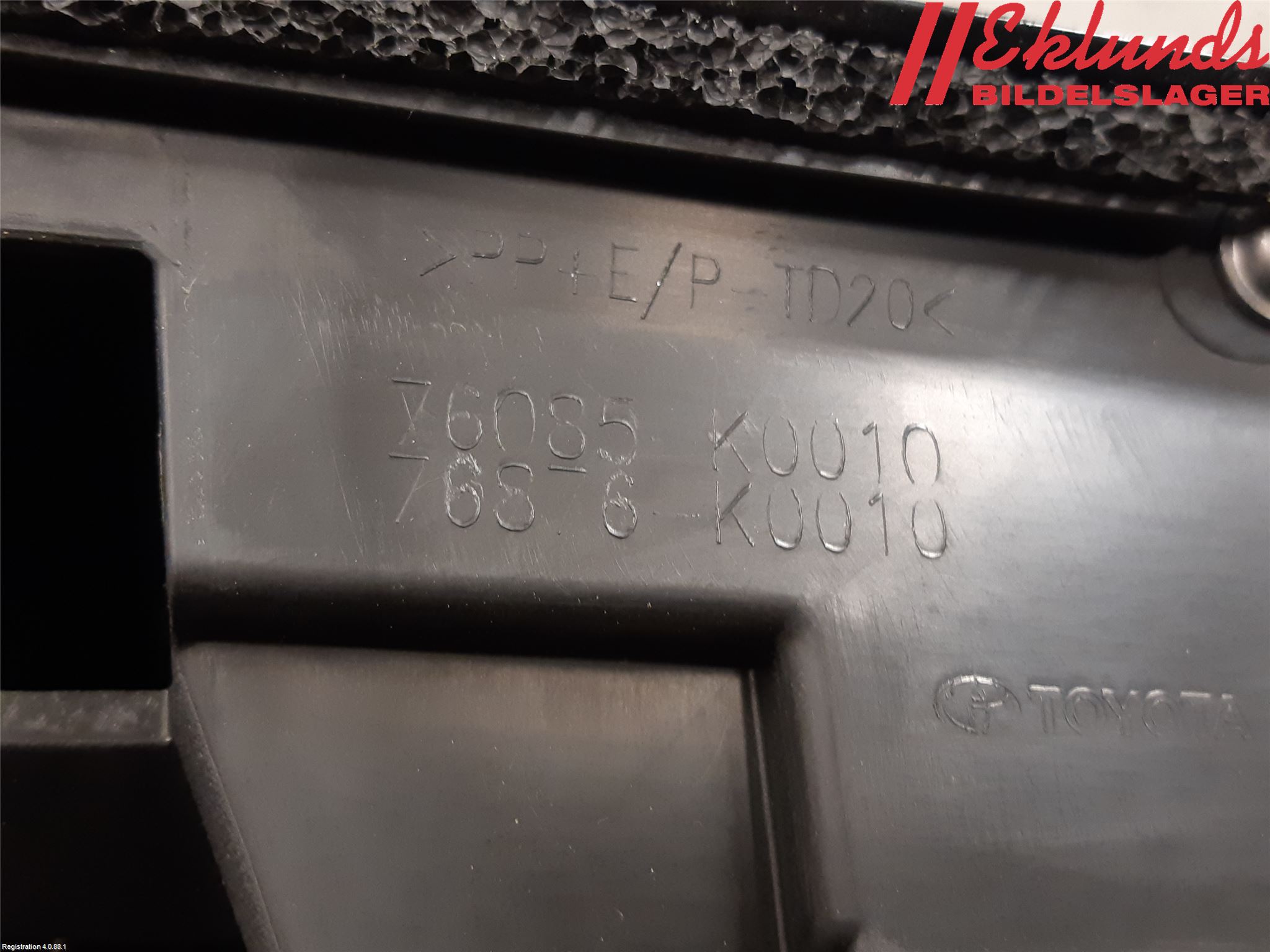 Toyota YARIS XP21 20- Spoiler Baklucka