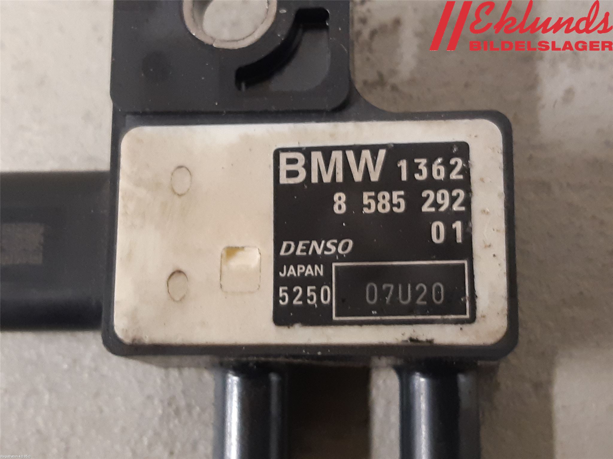 BMW X1 F48 15-22 Givare Temp-Tryck Avgas
