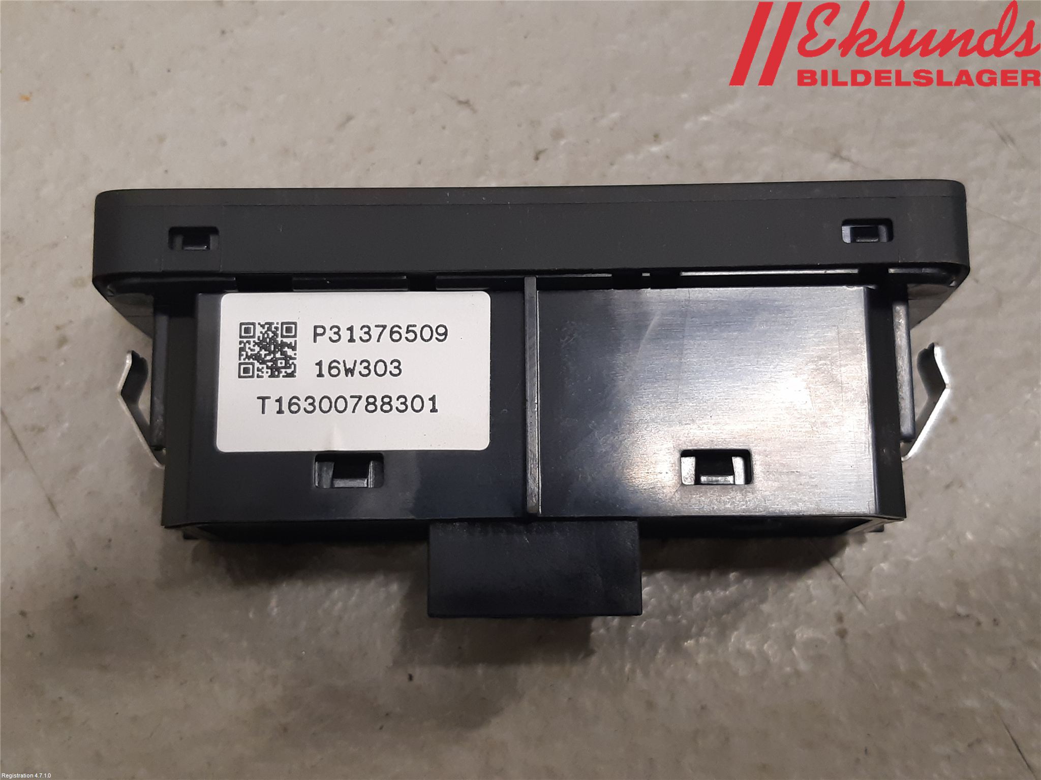 Volvo XC90/RECHARGE 16- Strömställare Multifunktion