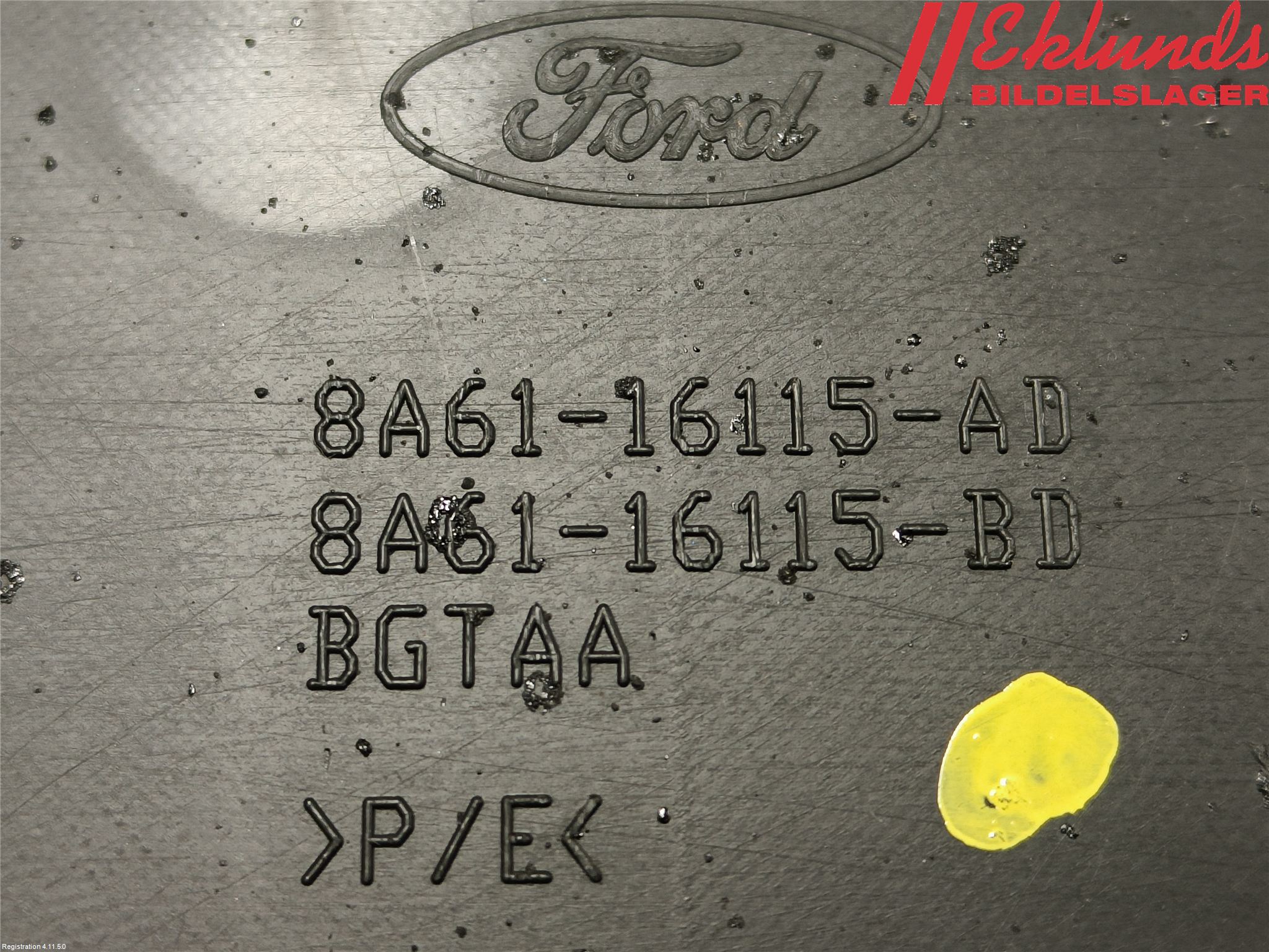 Ford FIESTA 09-12 Skärm Inner