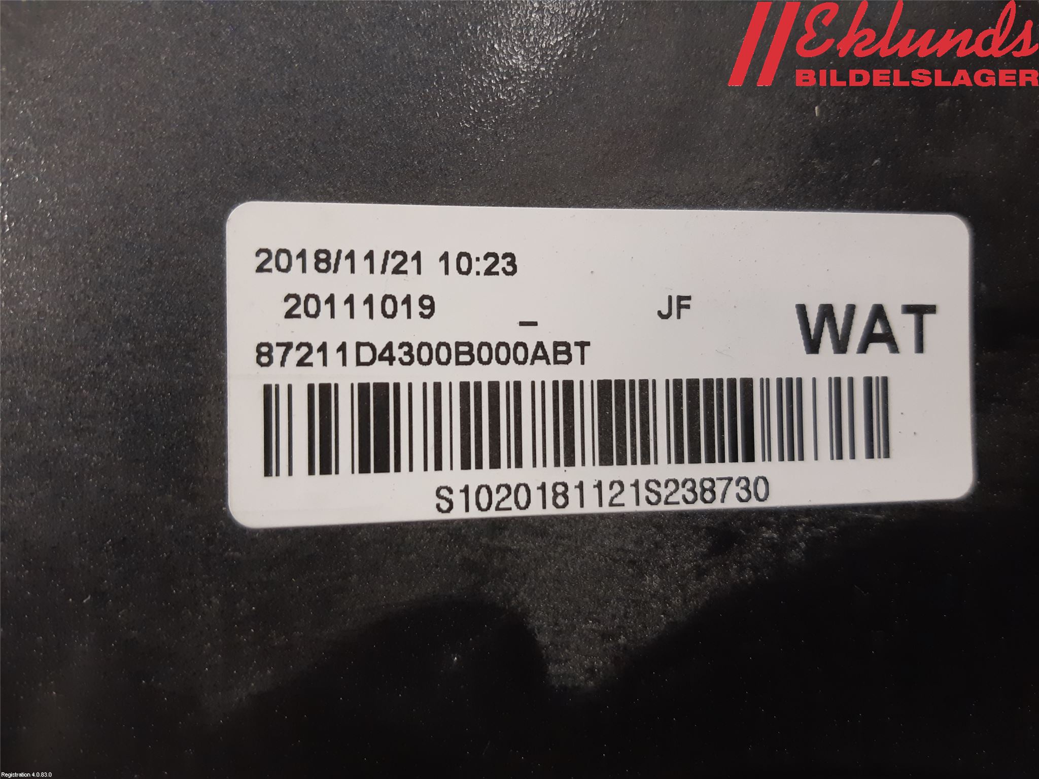 Kia OPTIMA 16-20 Spoiler Baklucka