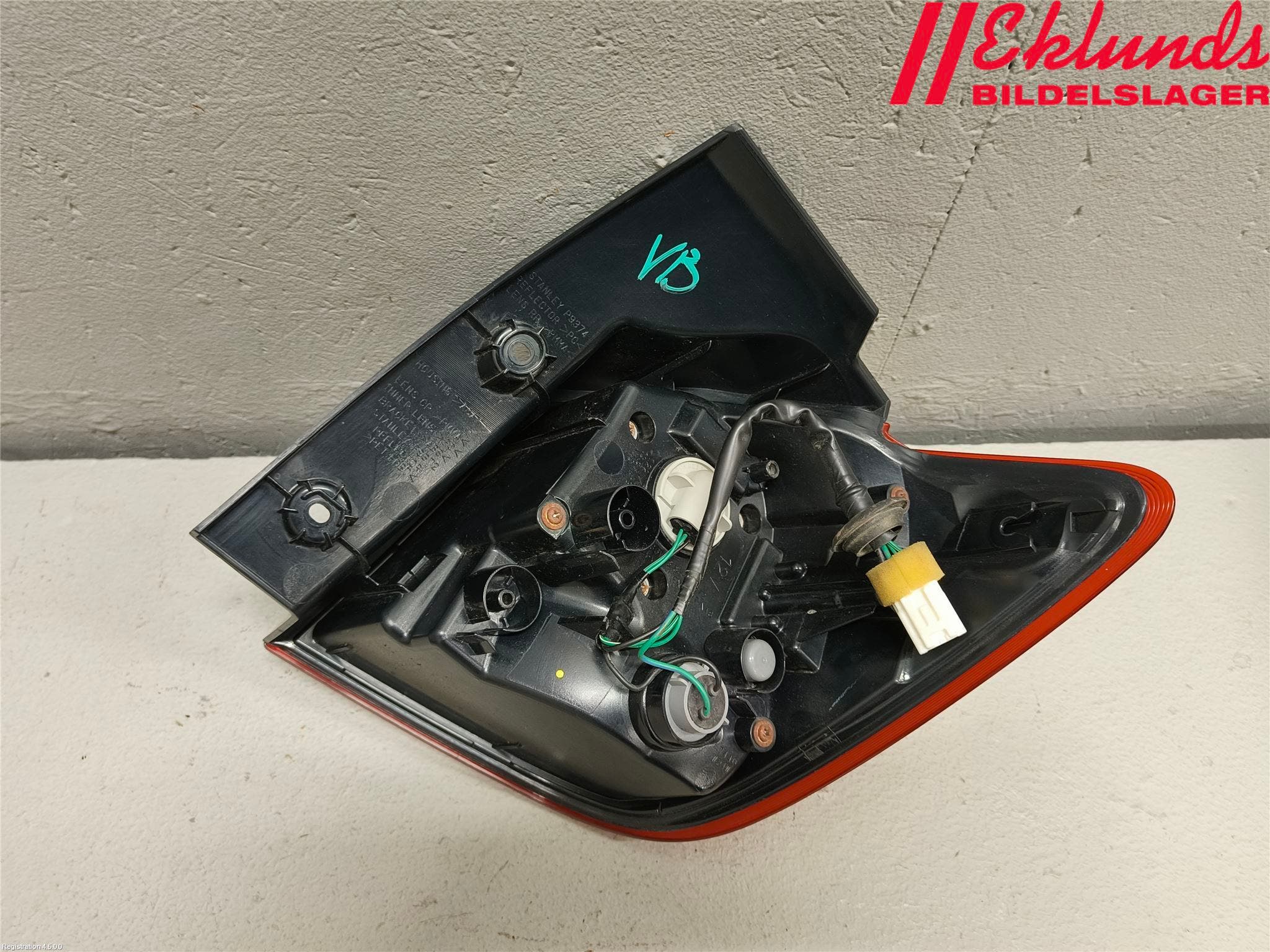 Mitsubishi ASX 10-22 Bakljus Vänster