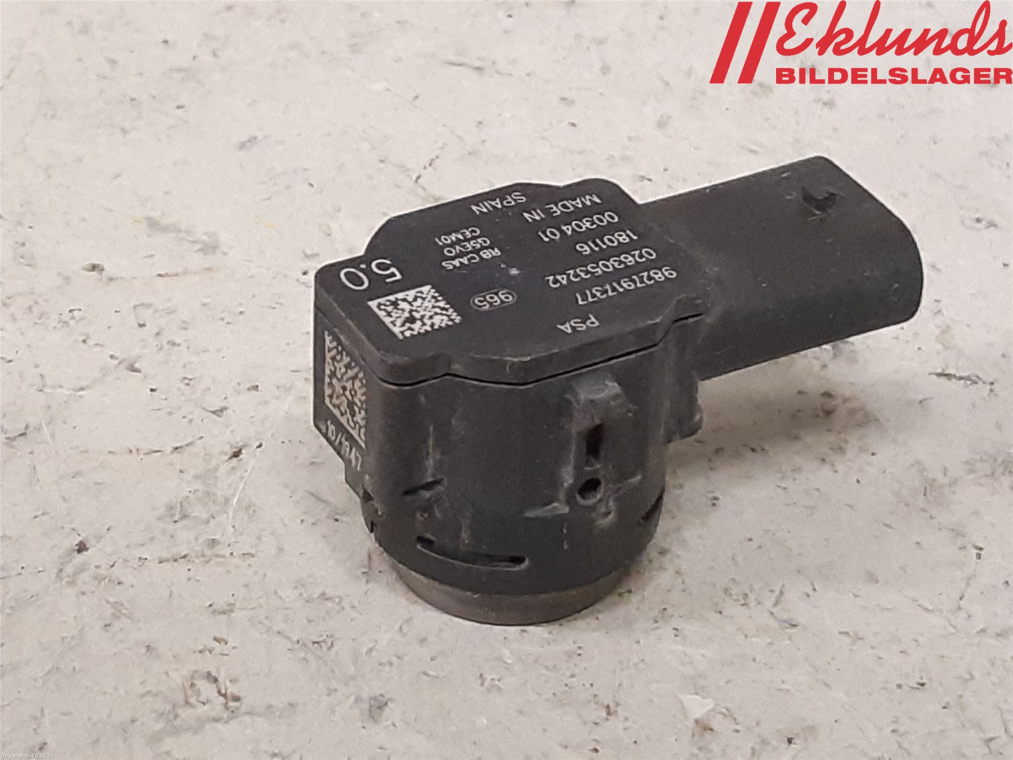 Peugeot 3008 17-24 Parkeringshjälp Frontsensor