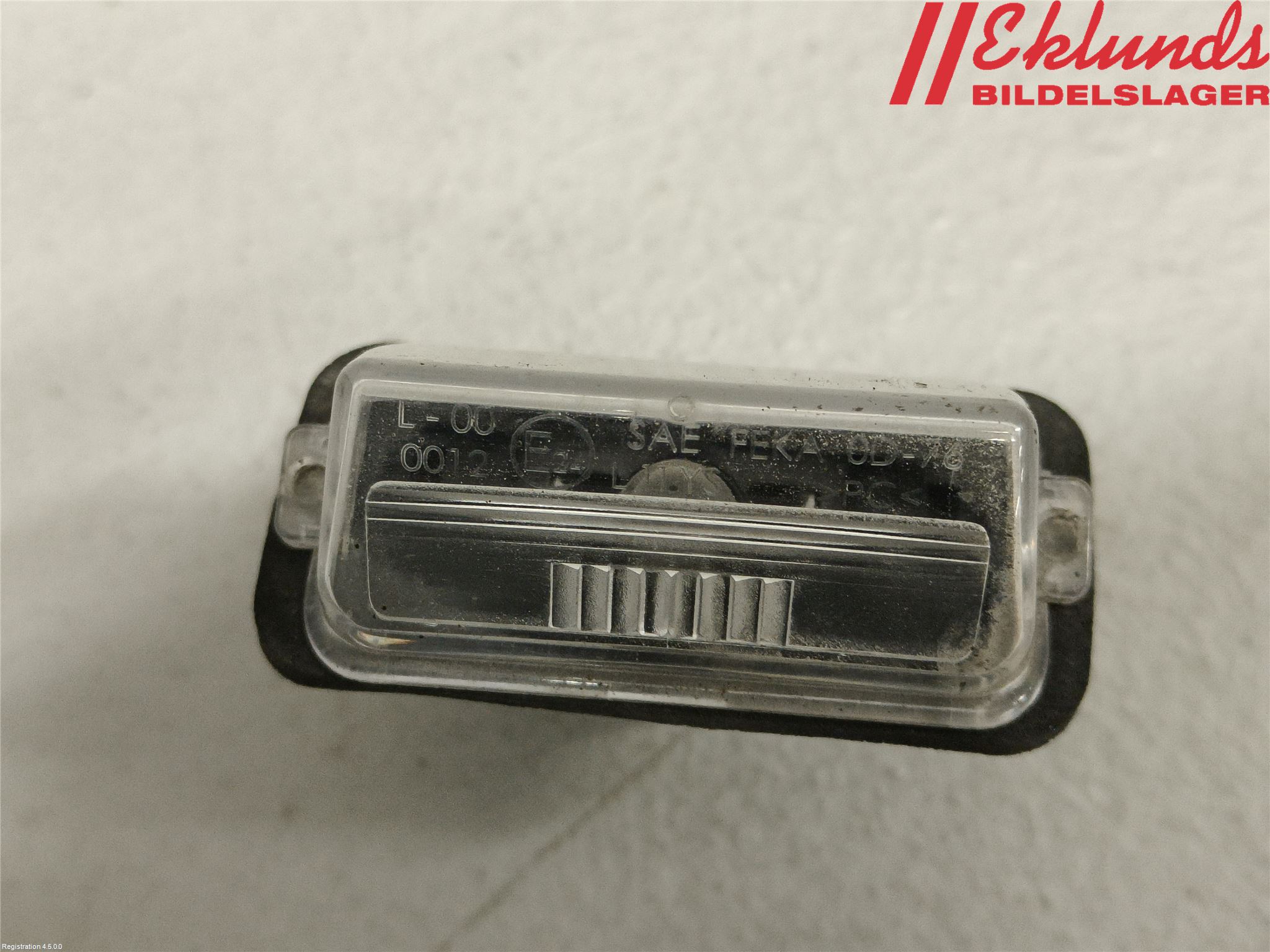 Toyota COROLLA 19- Skylt Belysning