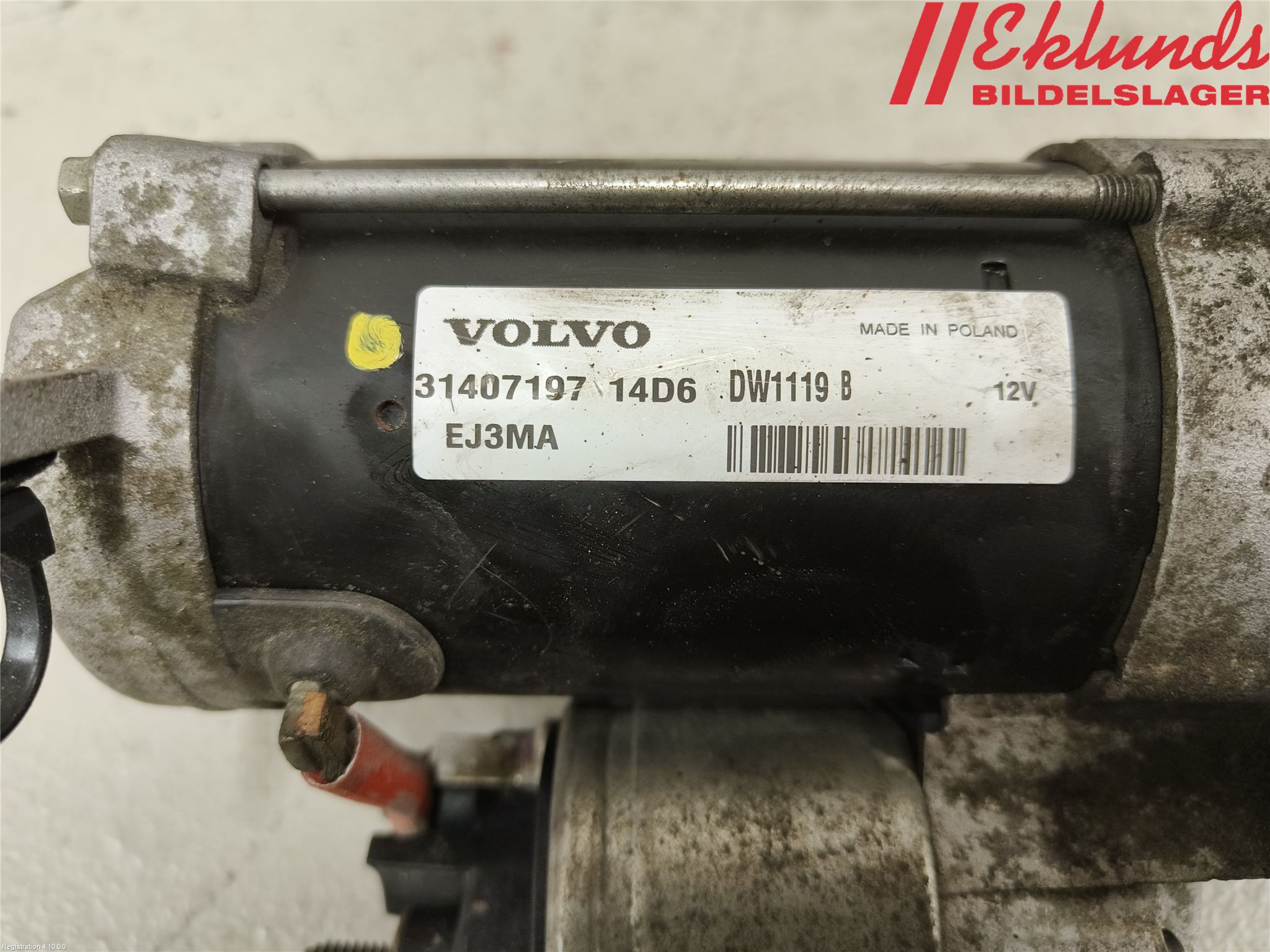 Volvo V40 12-19 Startmotor