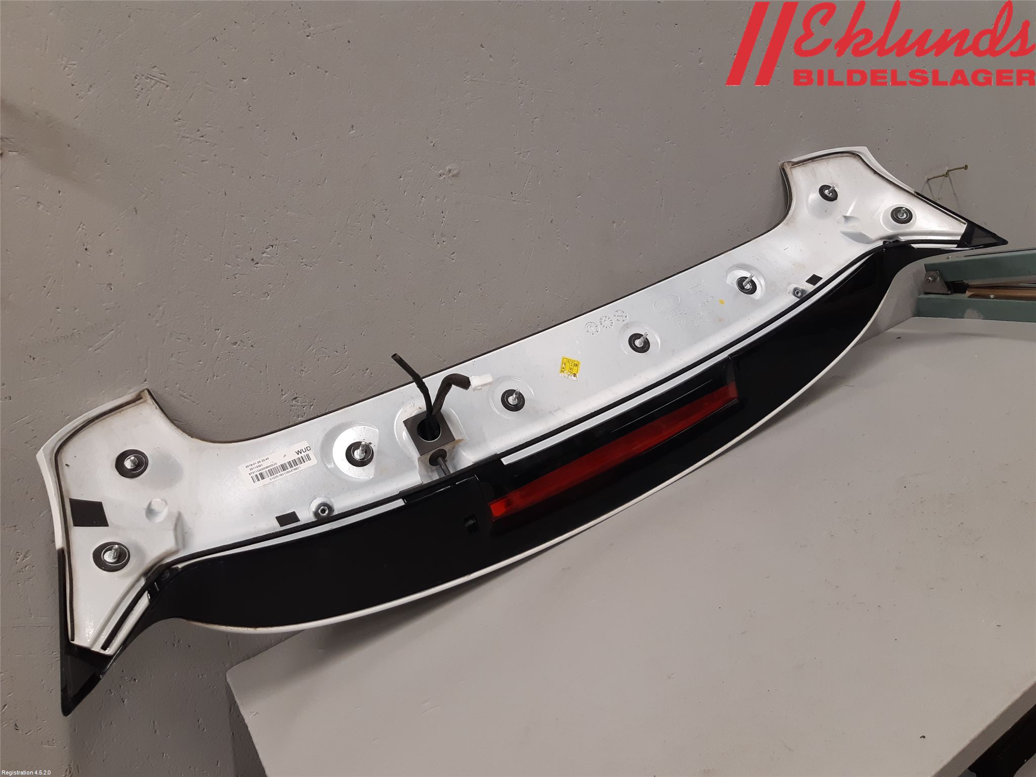 Kia OPTIMA 16-20 Spoiler Baklucka