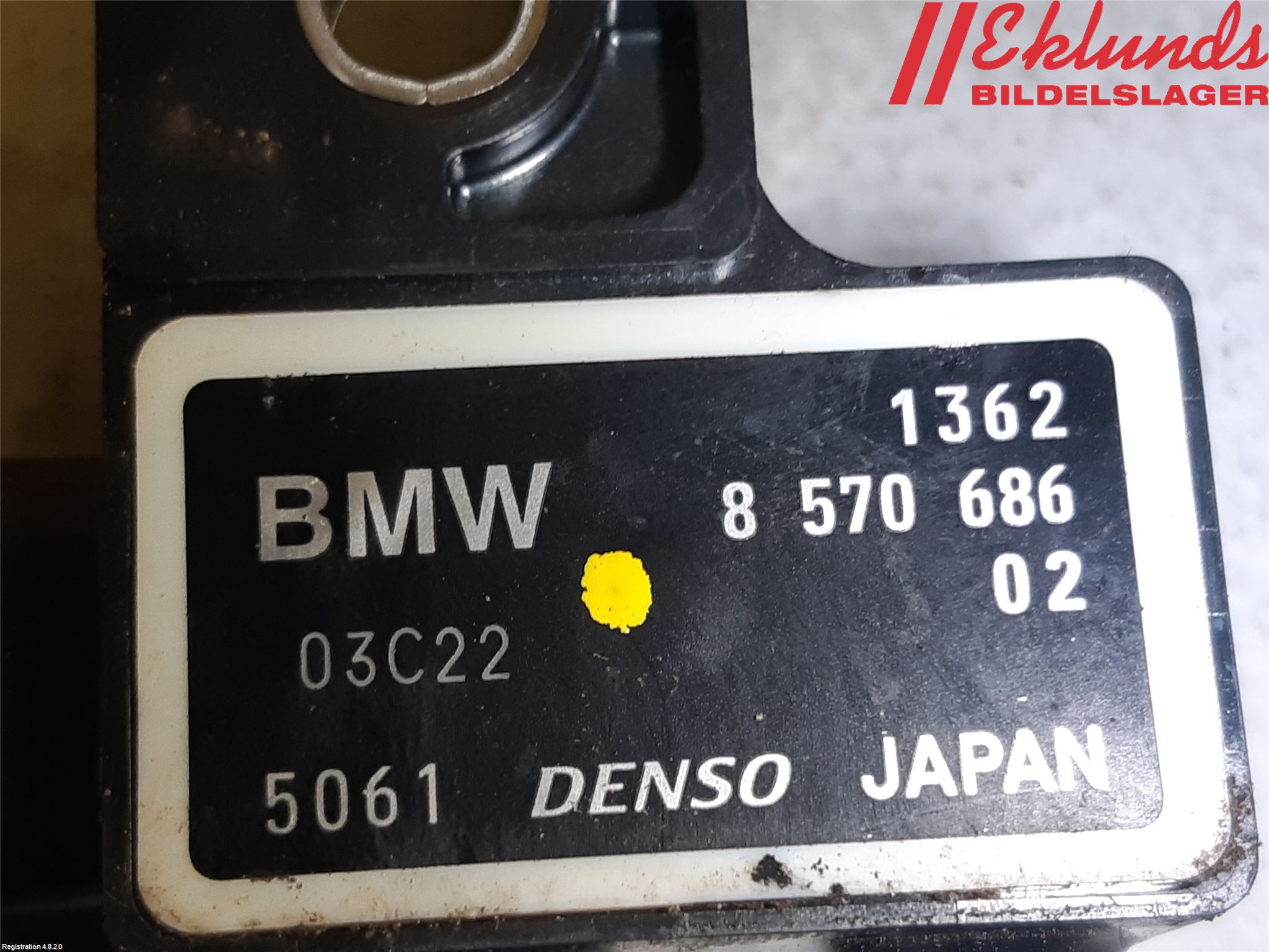 BMW 5 G30/G31/F90 17-23 Givare Temp-Tryck Avgas
