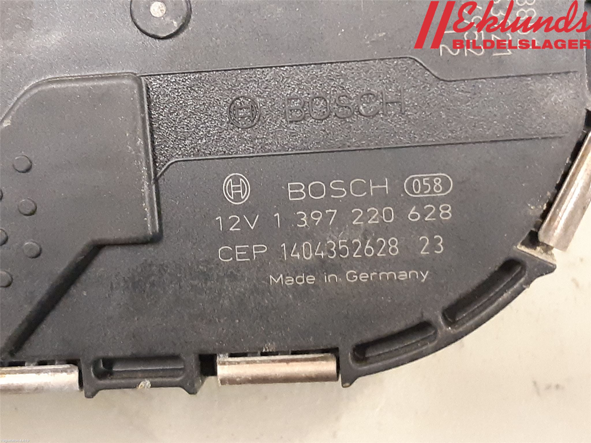 Volvo V60 14-18 Torkarmotor Vindruta
