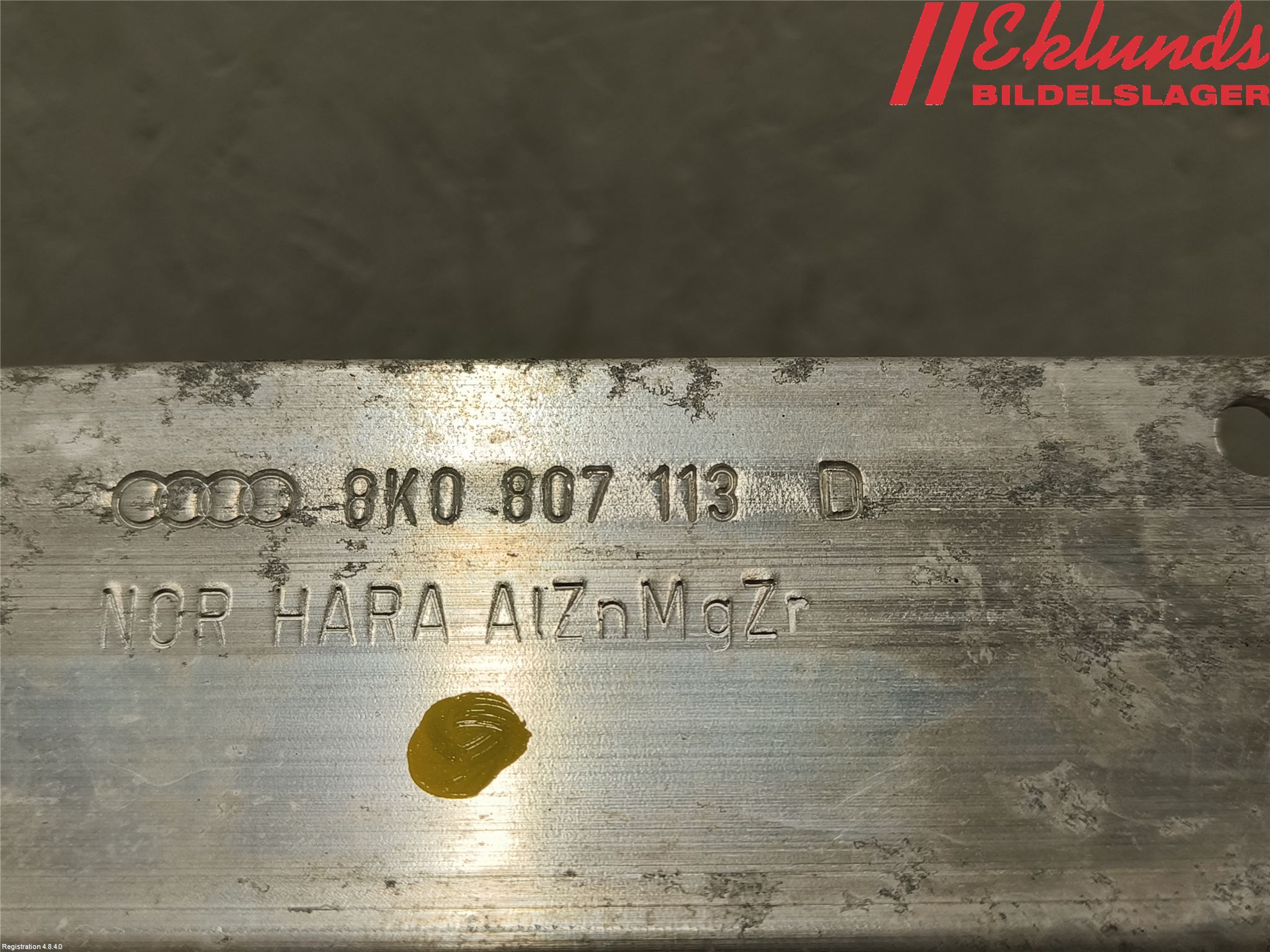 Audi A5 07-16 Stötfångarbalk Fram