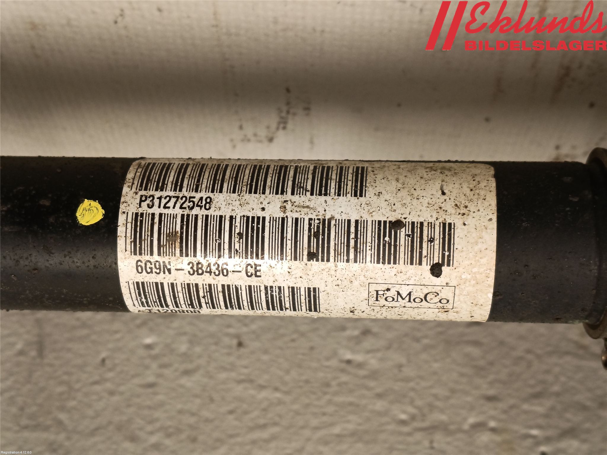 Volvo V70 08-13 Drivaxel Fram Höger