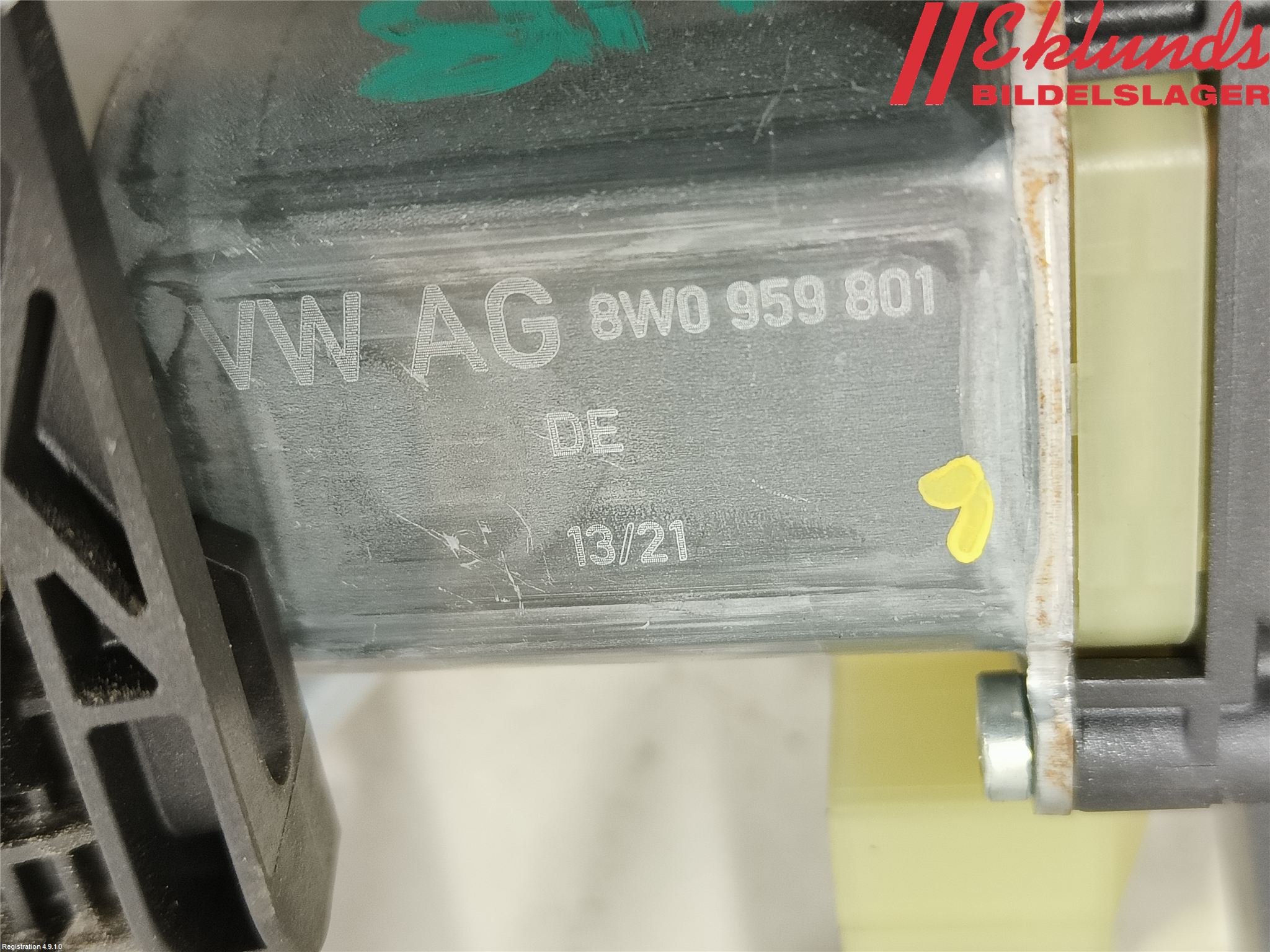 Audi Q7/SQ7 Fönsterhiss El Kompl