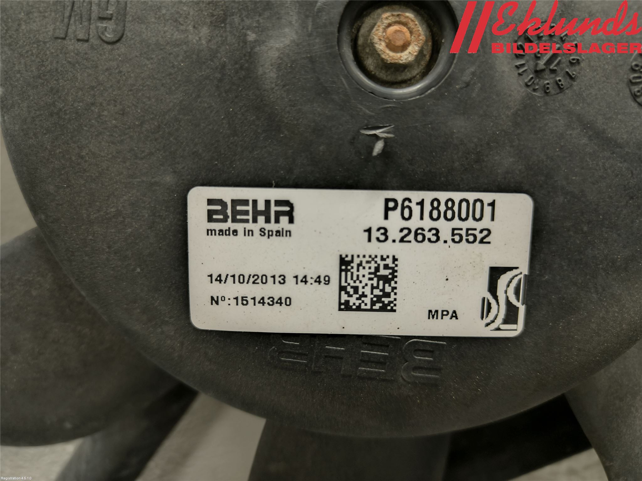 Opel CORSA D 07-14 Kylfläkt El